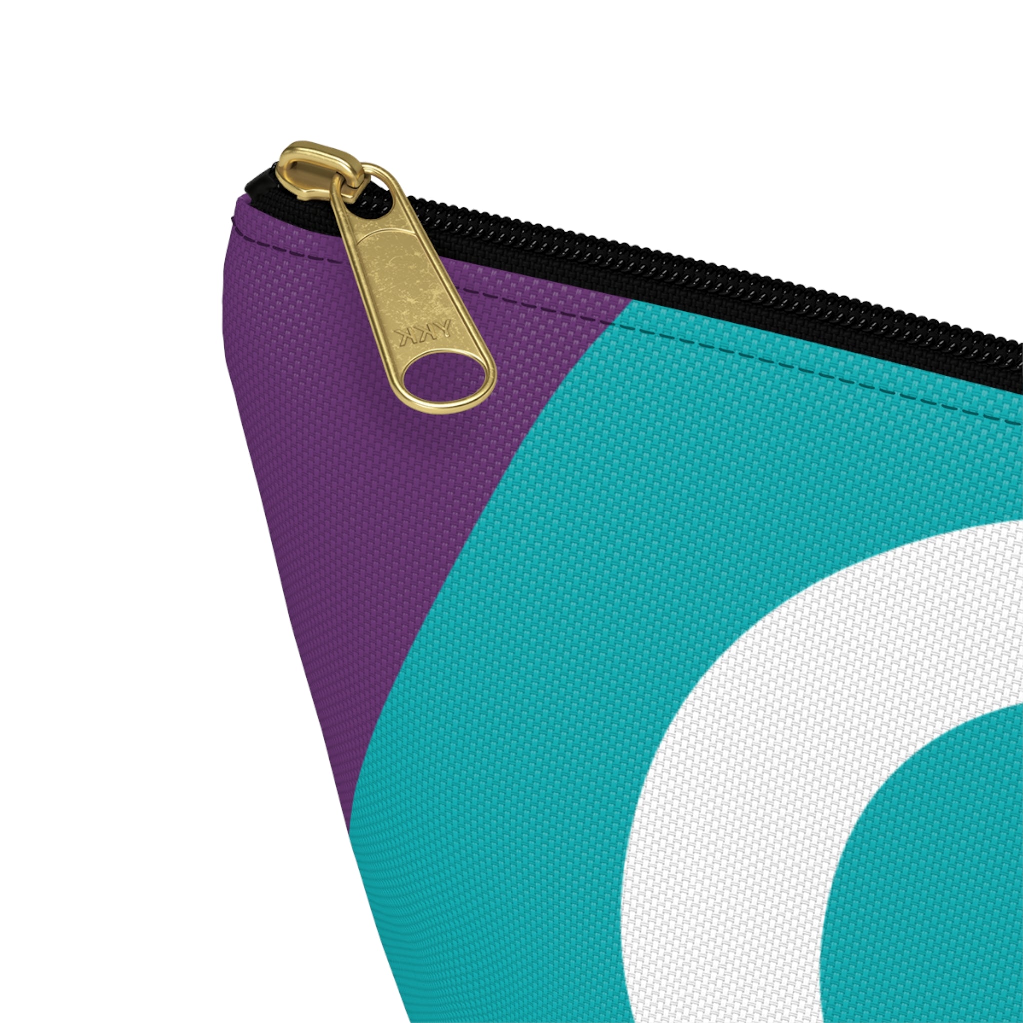 Colorblock Accessory Pouch — Monogram O T-Bottom Cosmetic Bag