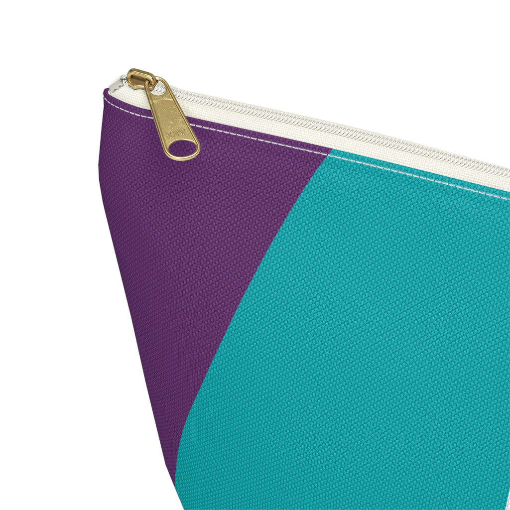 Colorblock Accessory Pouch — Monogram I T-Bottom Cosmetic Bag