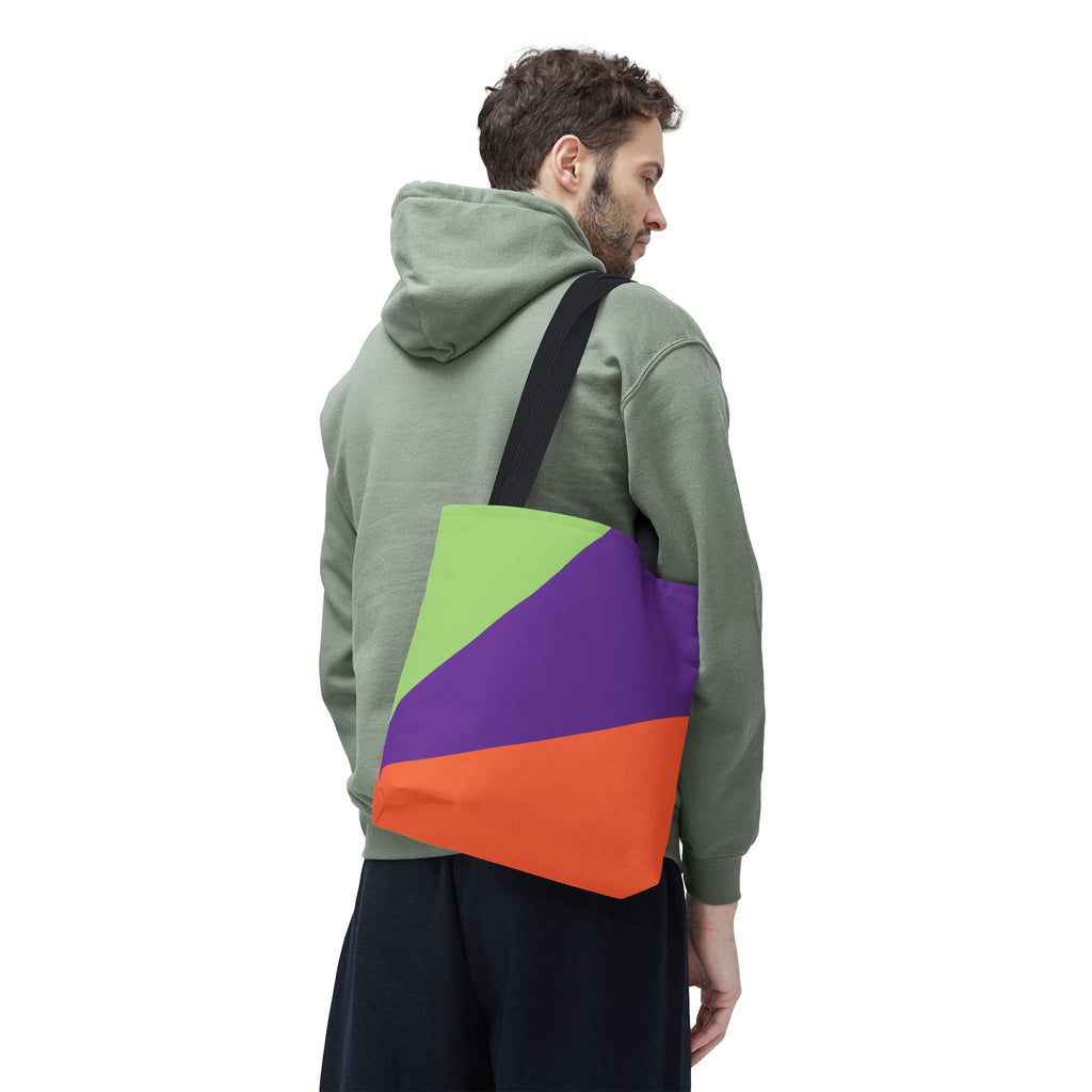 Colorblock Tote Bag