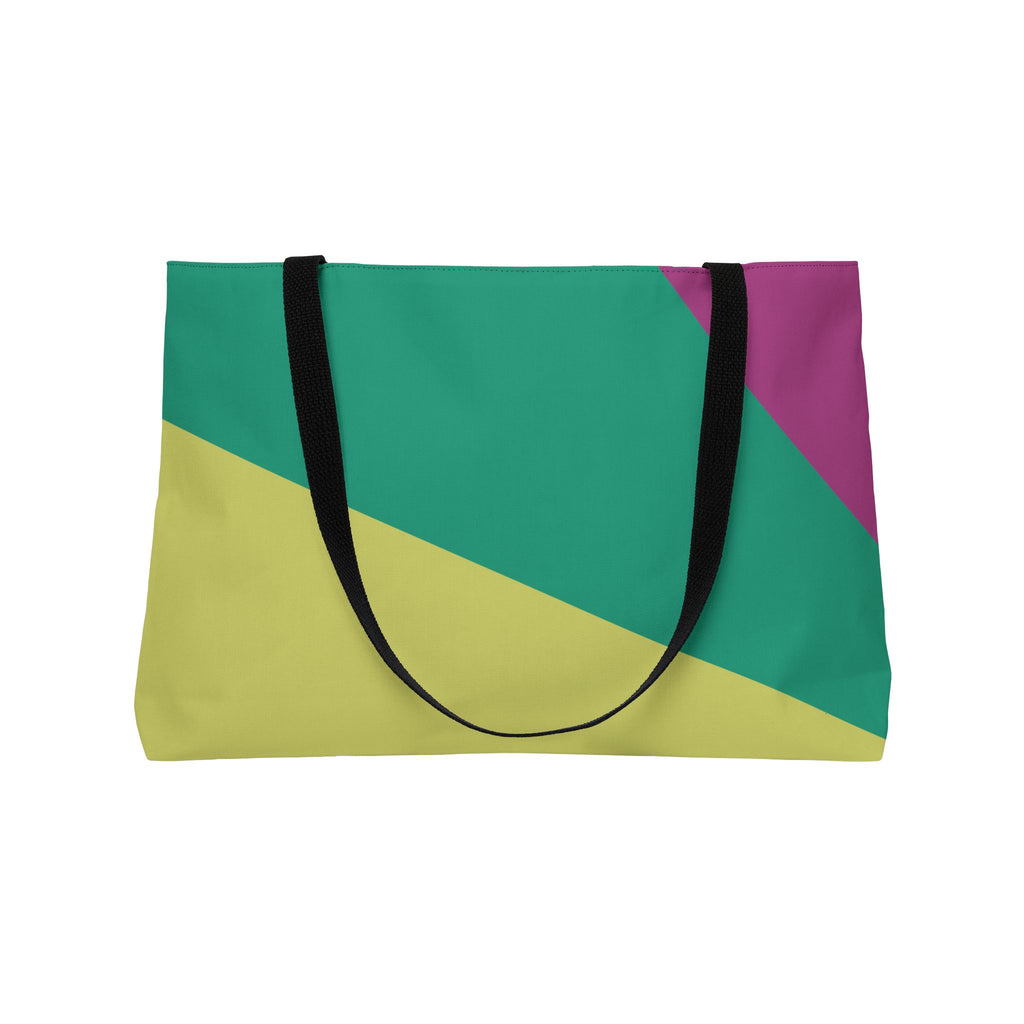 Colorblock Tote Bag