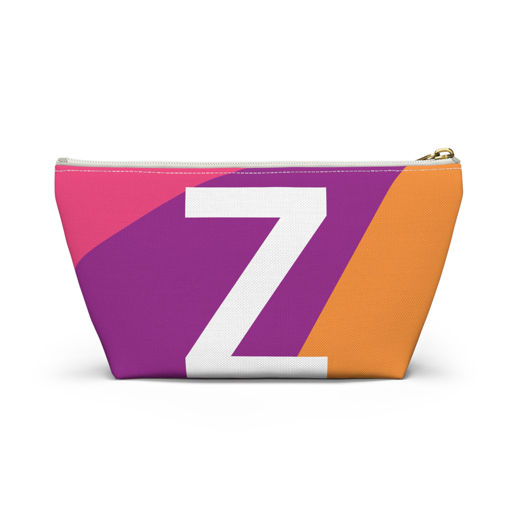 Colorblock Accessory Pouch — Monogram Z T-Bottom Cosmetic Bag