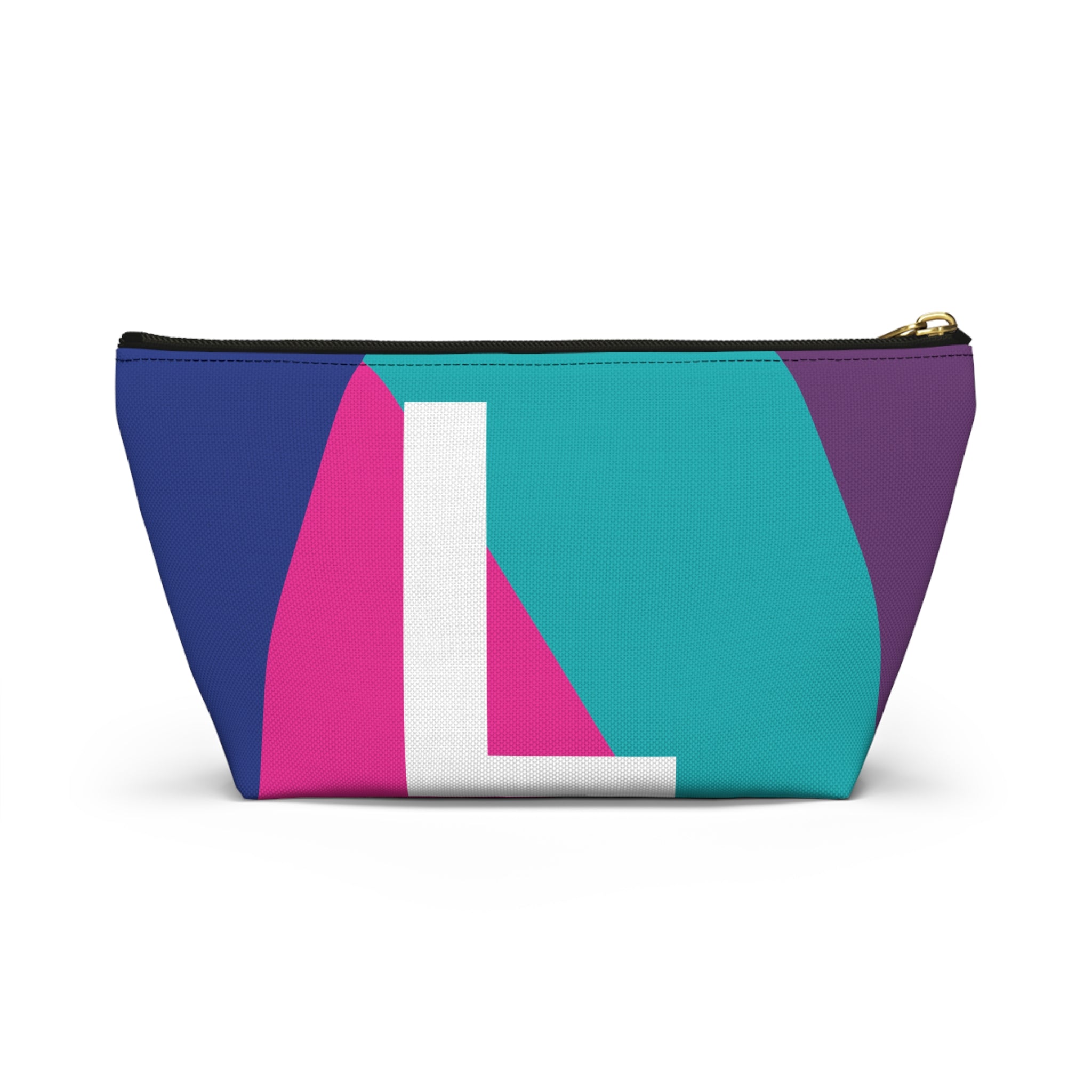 Colorblock Accessory Pouch — Monogram L T-Bottom Cosmetic Bag