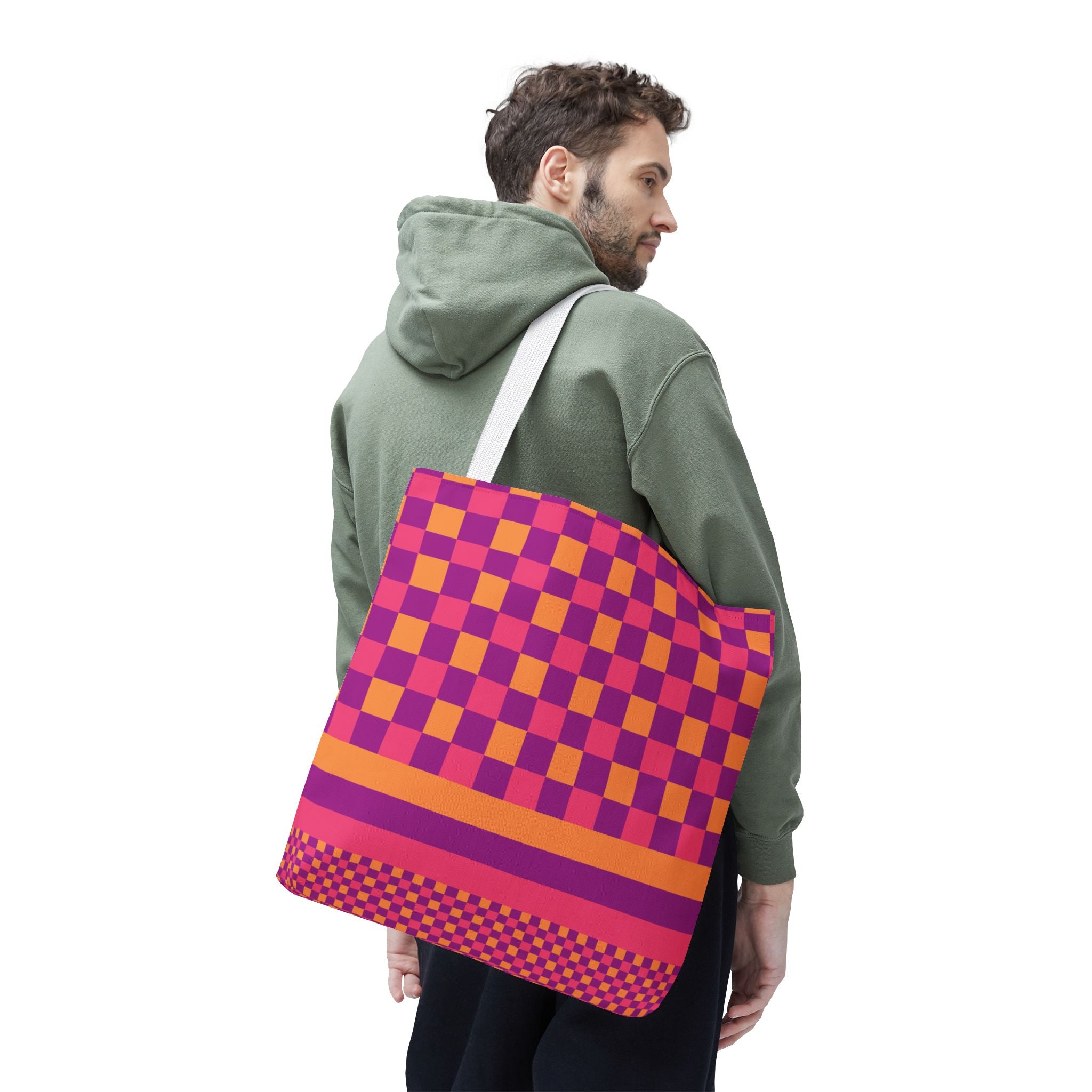 Colorblock Tote Bag