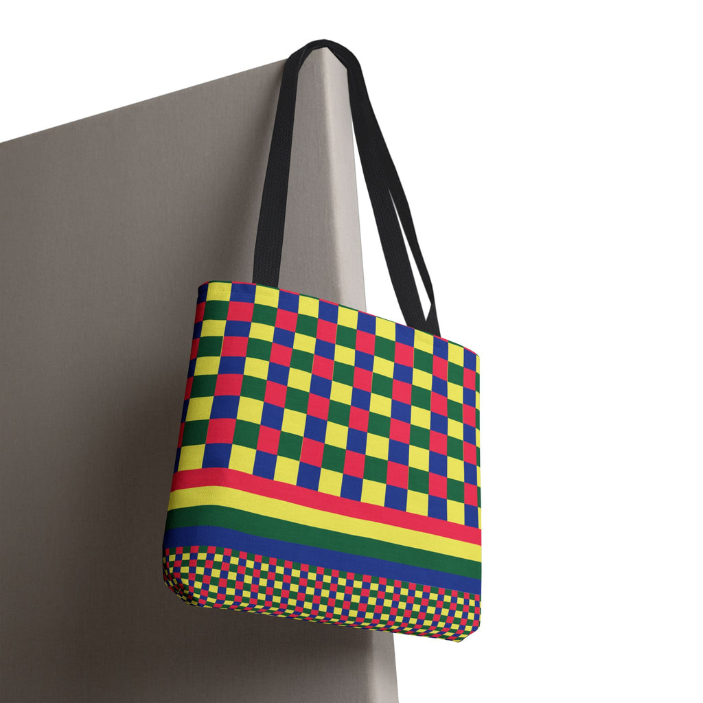 Colorblock Tote Bag