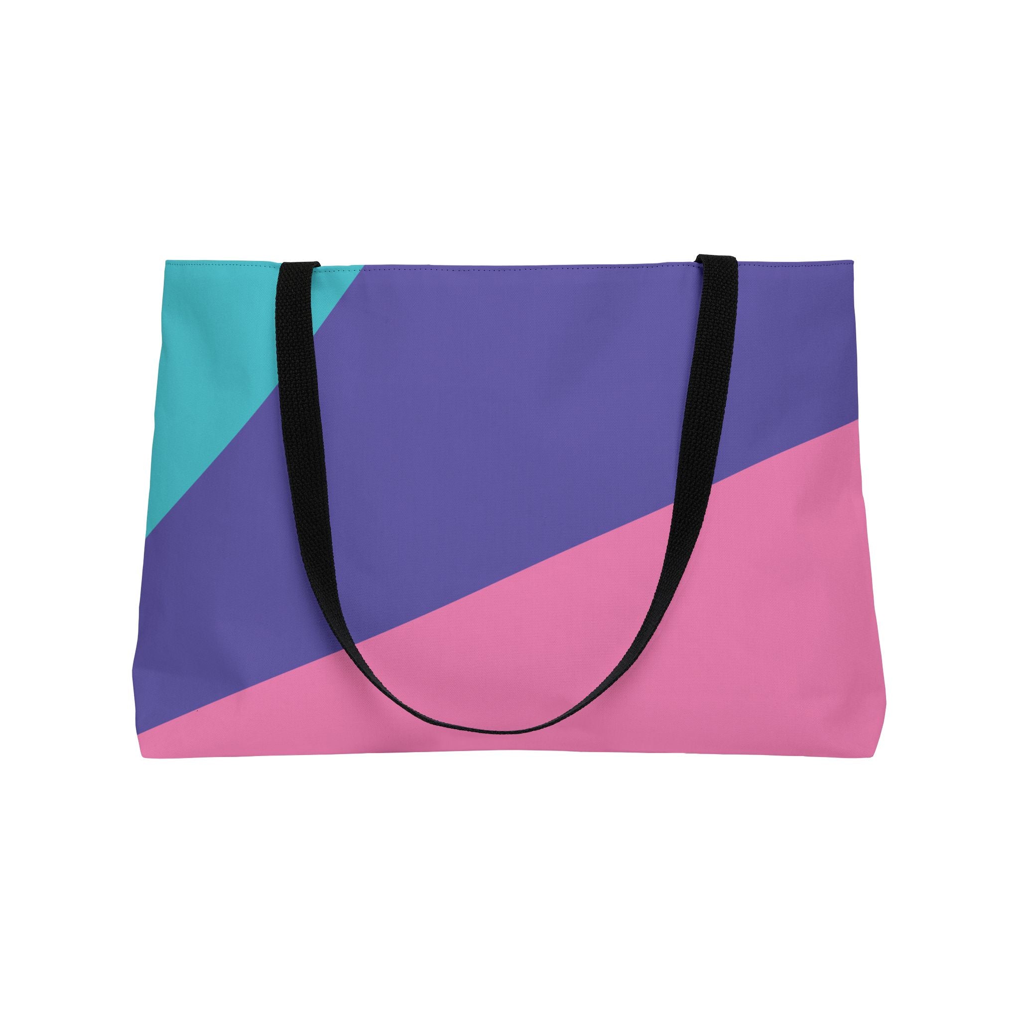 Colorblock Tote Bag