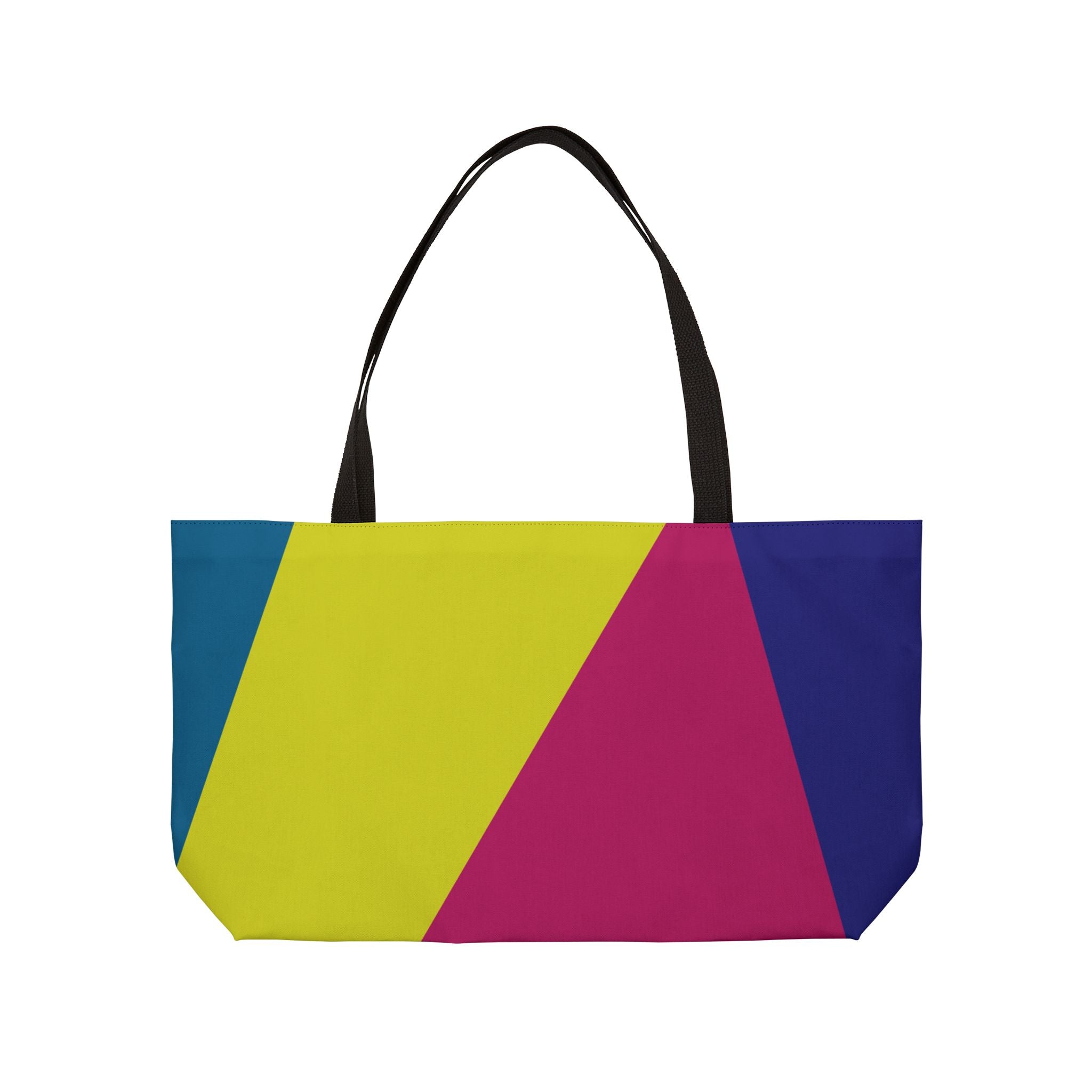 Colorblock Tote Bag