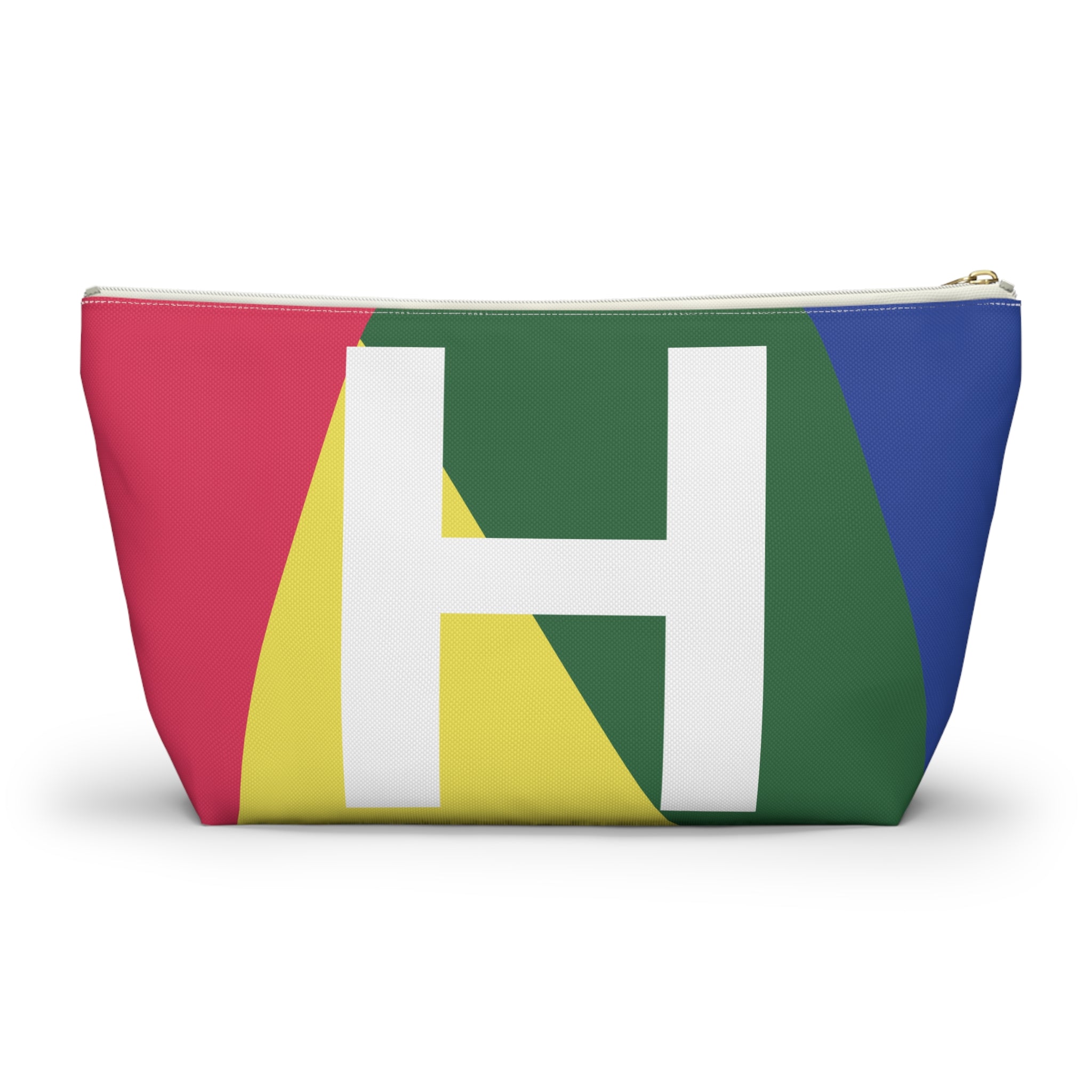 Colorblock Accessory Pouch — Monogram H T-Bottom Cosmetic Bag