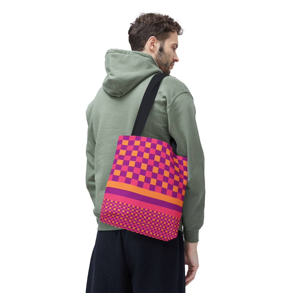 Colorblock Tote Bag