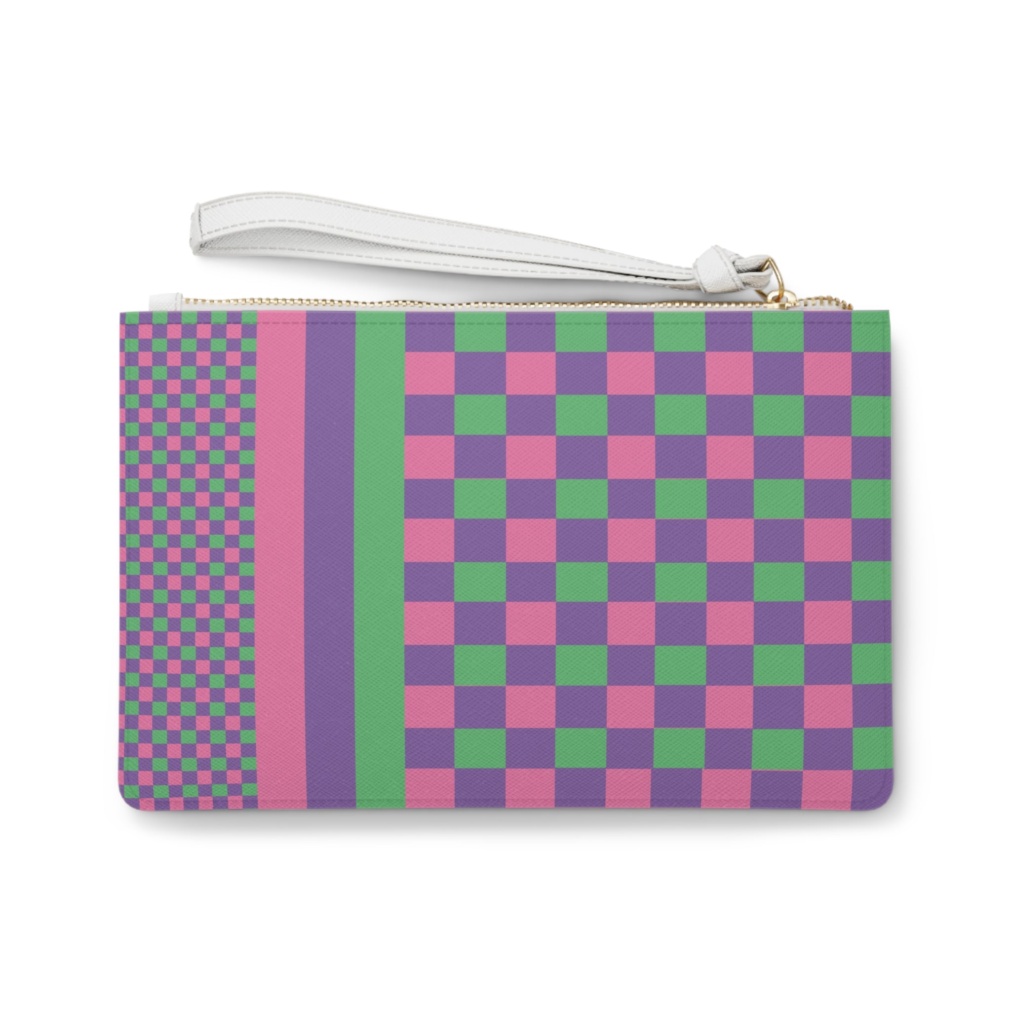 Colorblock Clutch Bag