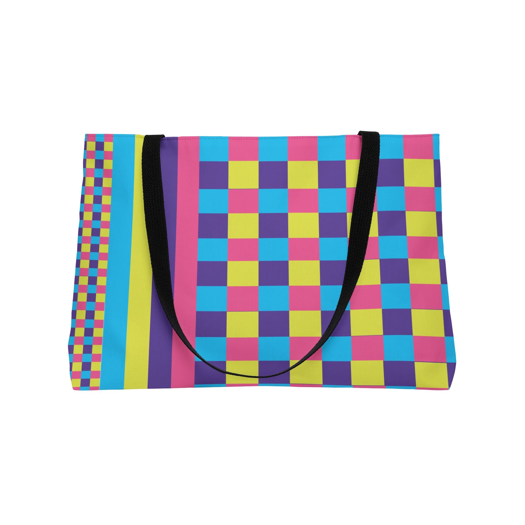 Colorblock Tote Bag