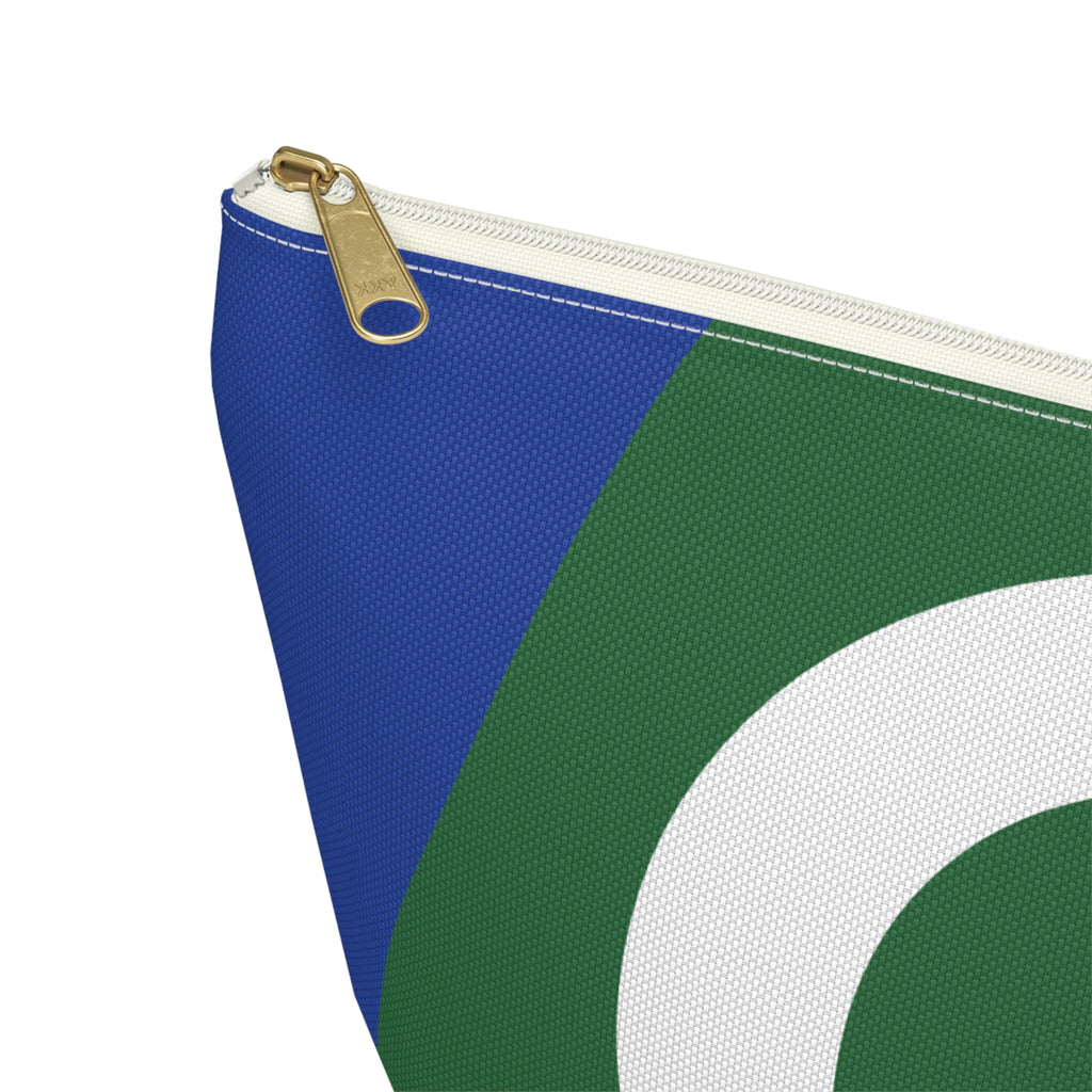 Colorblock Accessory Pouch — Monogram O T-Bottom Cosmetic Bag
