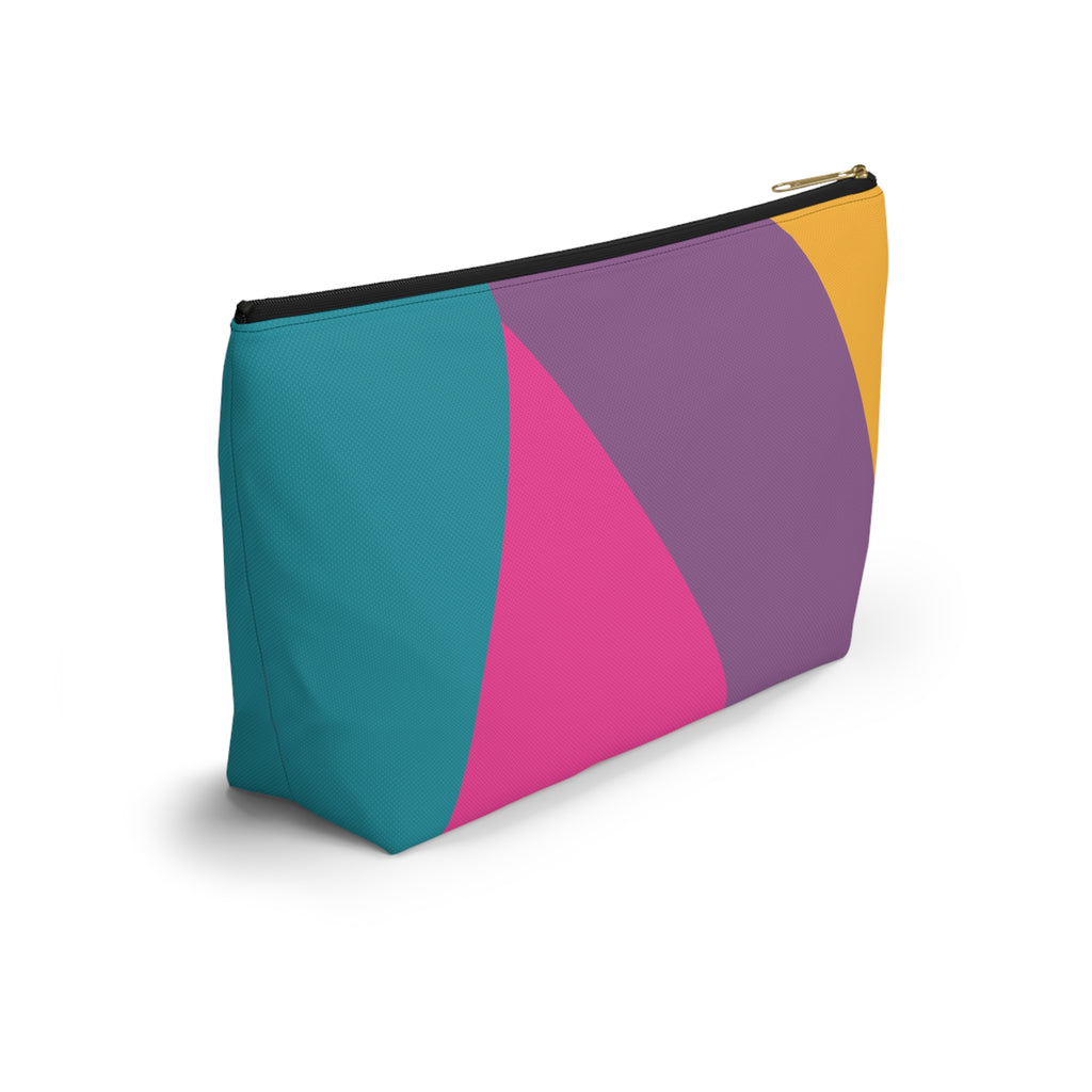 Colorblock Accessory Pouch