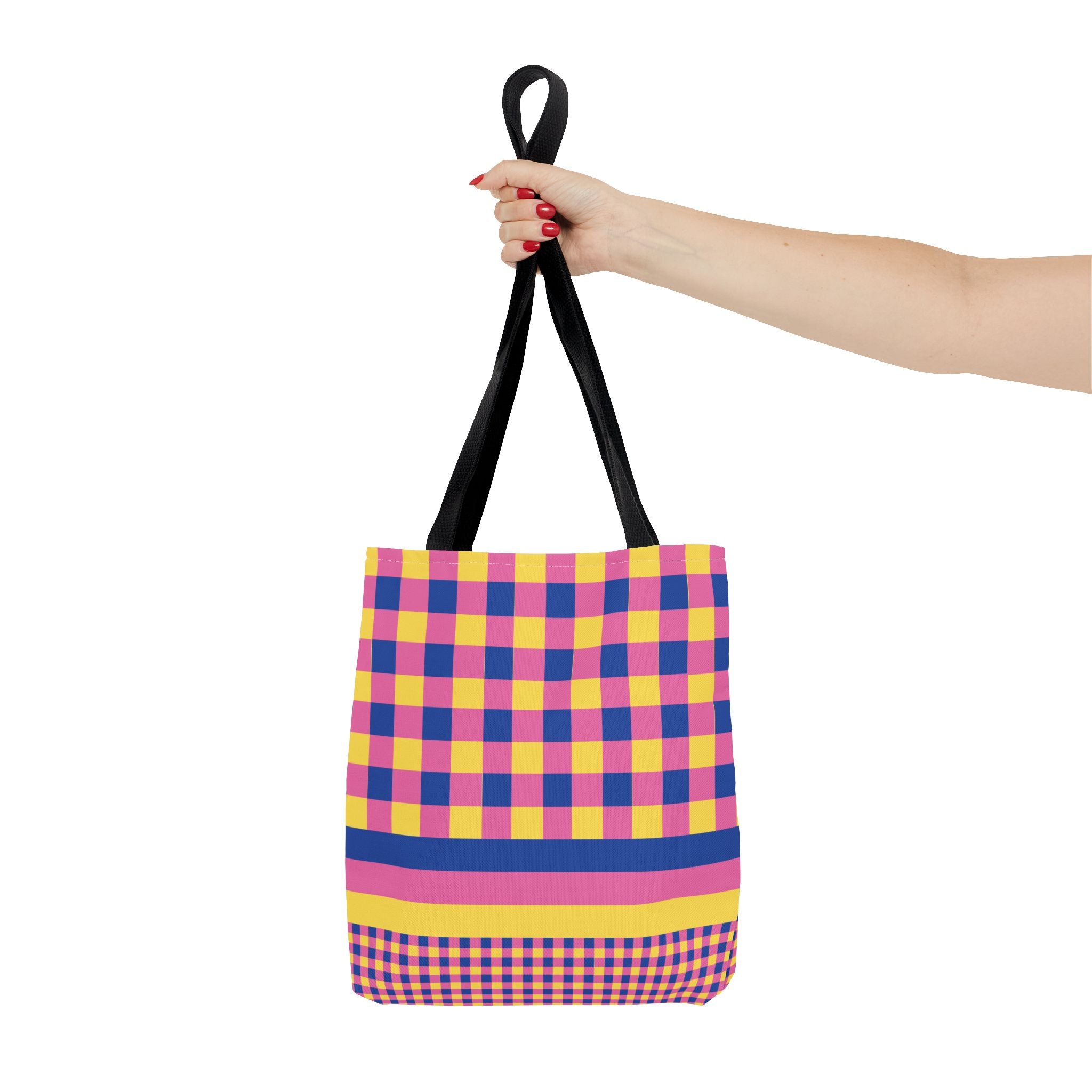 Colorblock Tote Bag