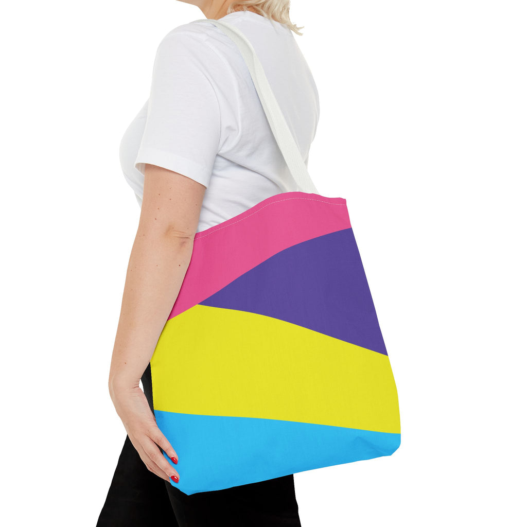 Colorblock Tote Bag