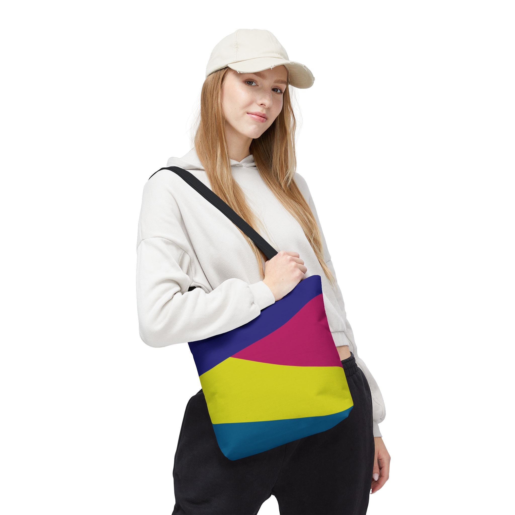 Colorblock Tote Bag