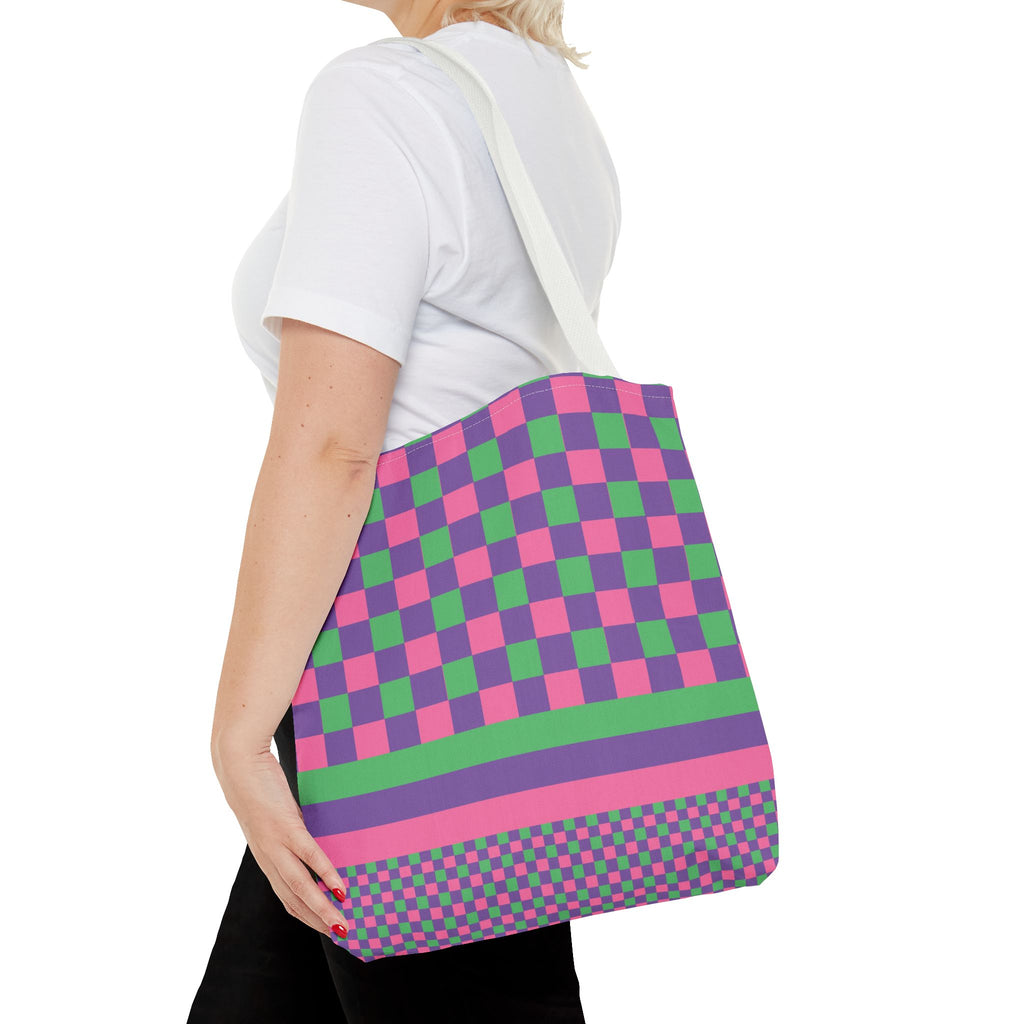 Colorblock Tote Bag