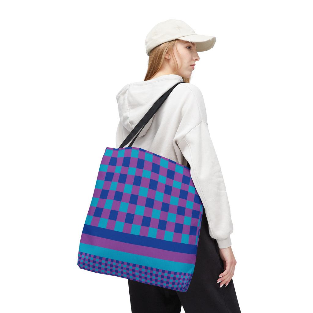 Colorblock Tote Bag