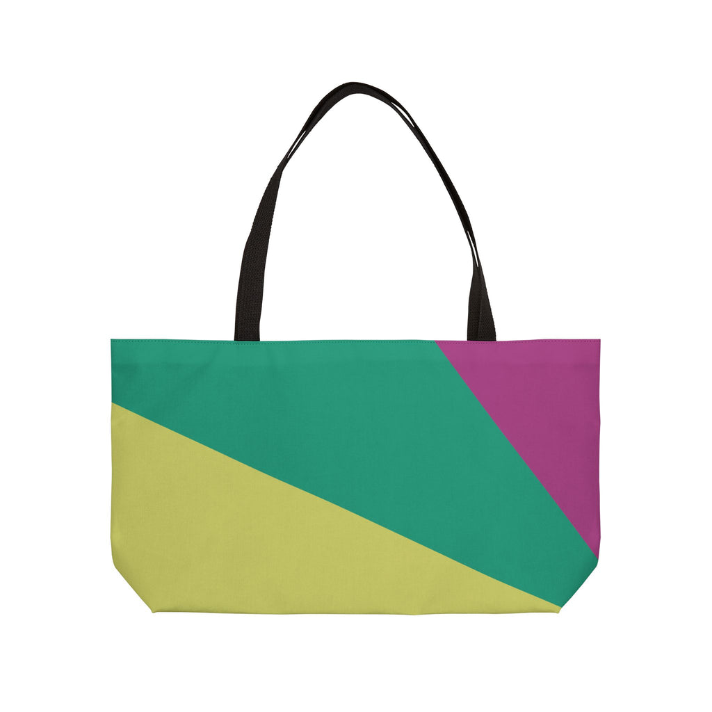 Colorblock Tote Bag