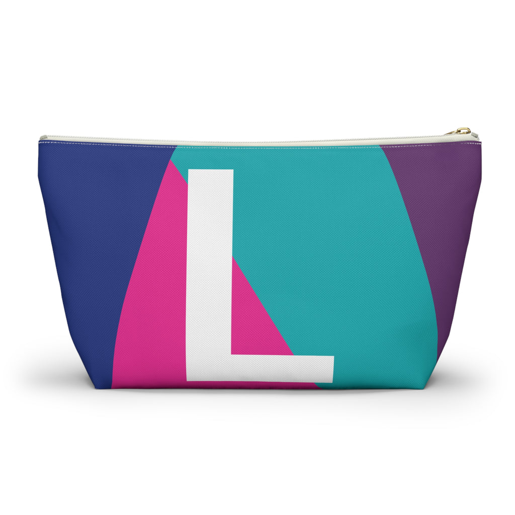 Colorblock Accessory Pouch — Monogram L T-Bottom Cosmetic Bag