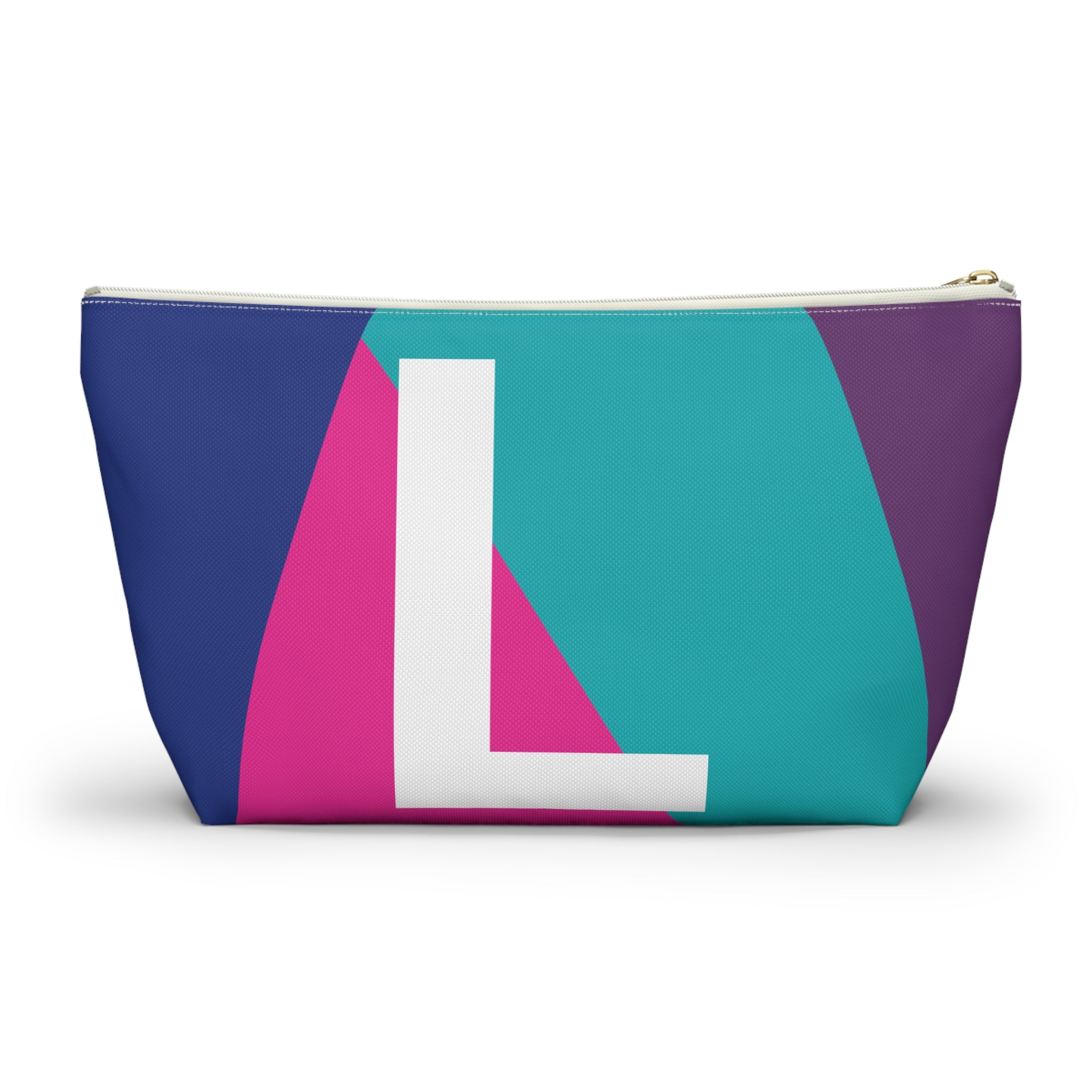 Colorblock Accessory Pouch — Monogram L T-Bottom Cosmetic Bag