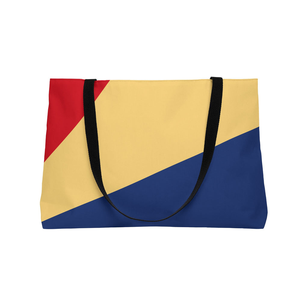 Colorblock Tote Bag