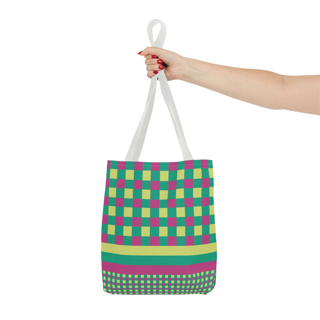 Colorblock Tote Bag