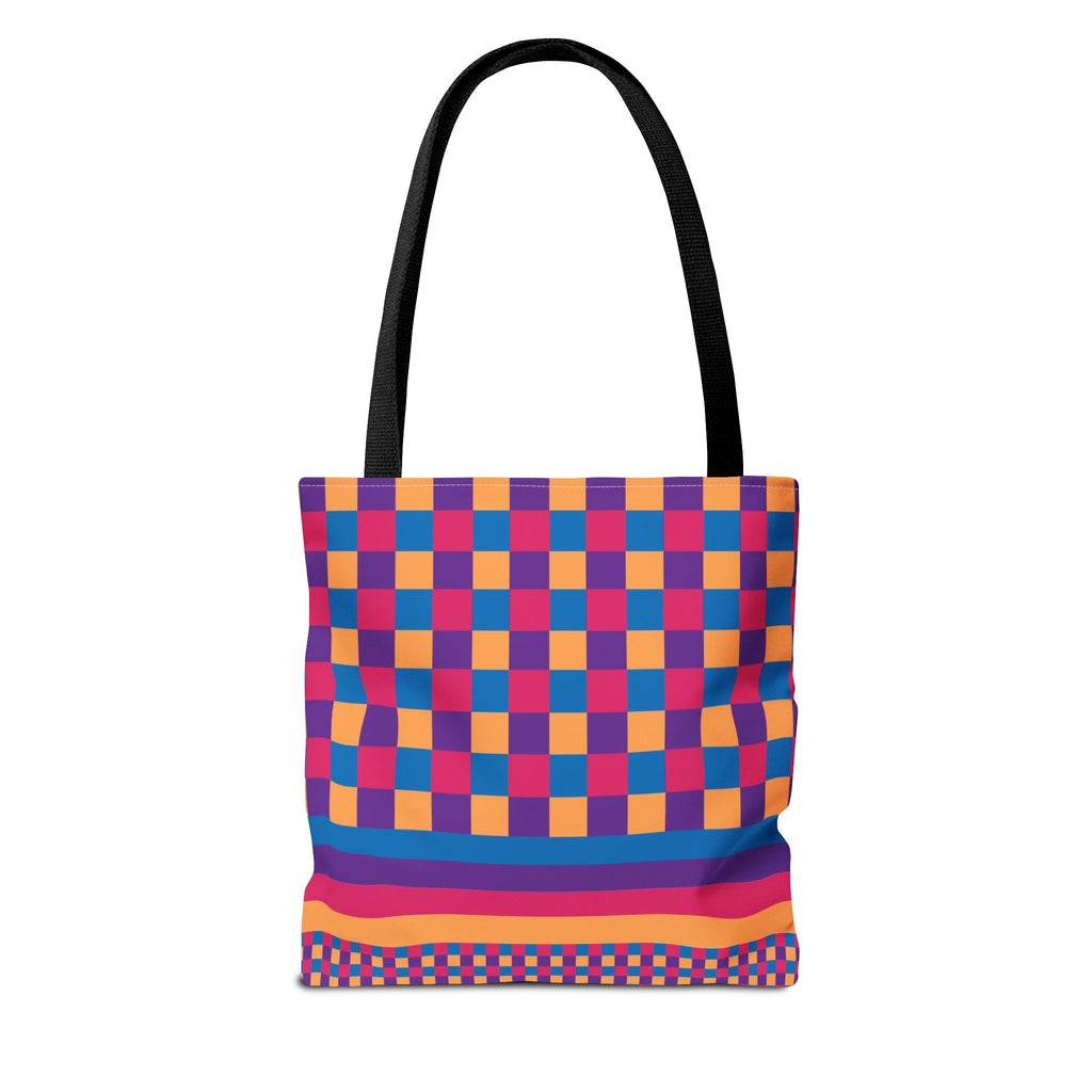 Colorblock Tote Bag