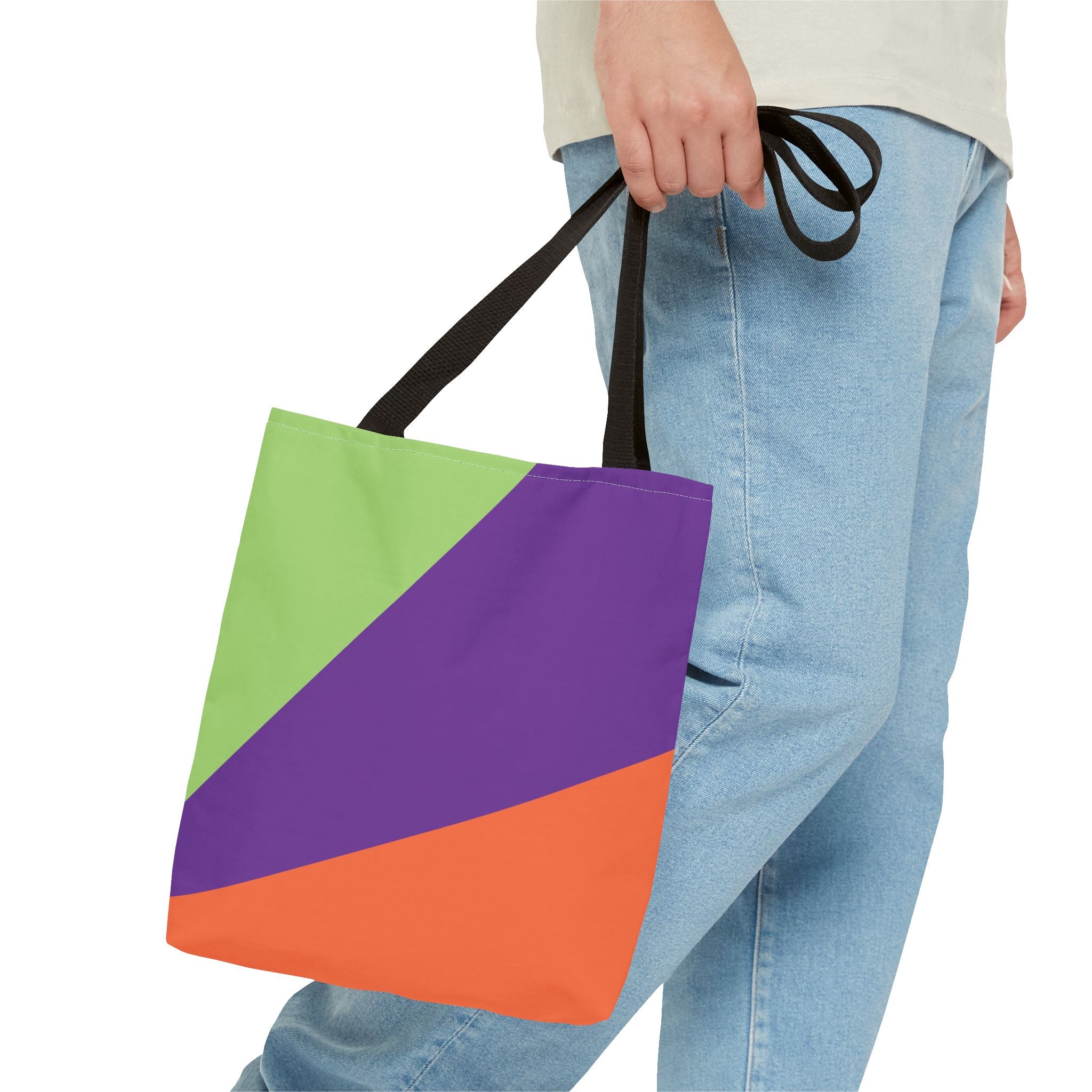Colorblock Tote Bag