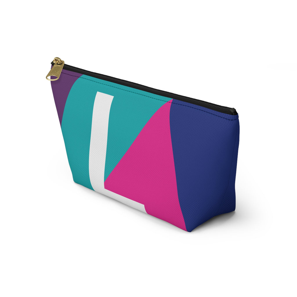 Colorblock Accessory Pouch — Monogram L T-Bottom Cosmetic Bag