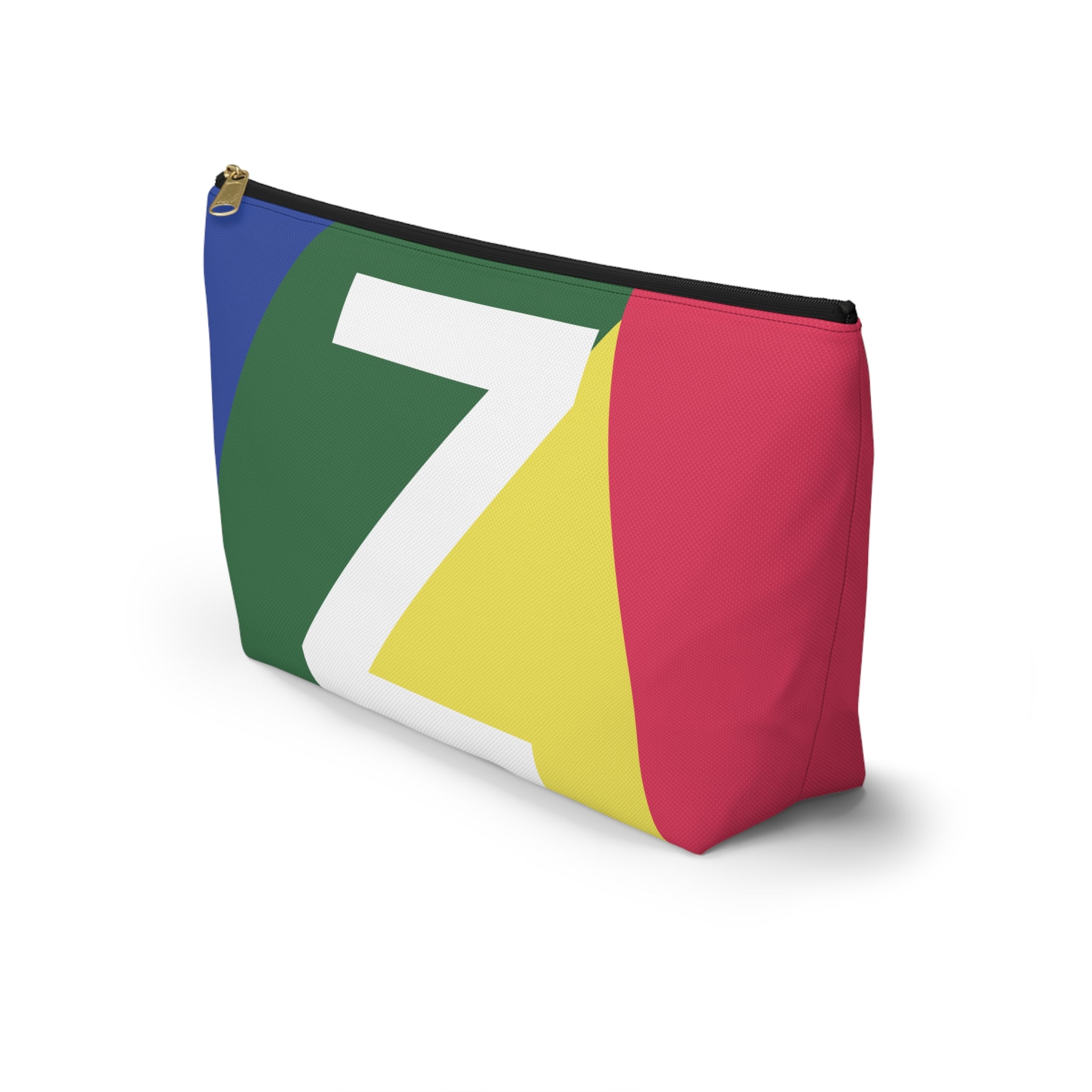 Colorblock Accessory Pouch — Monogram Z T-Bottom Cosmetic Bag