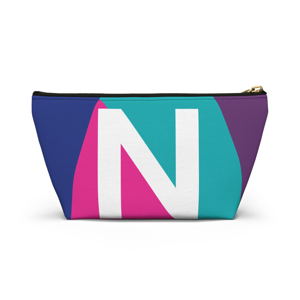 Colorblock Accessory Pouch — Monogram N T-Bottom Cosmetic Bag