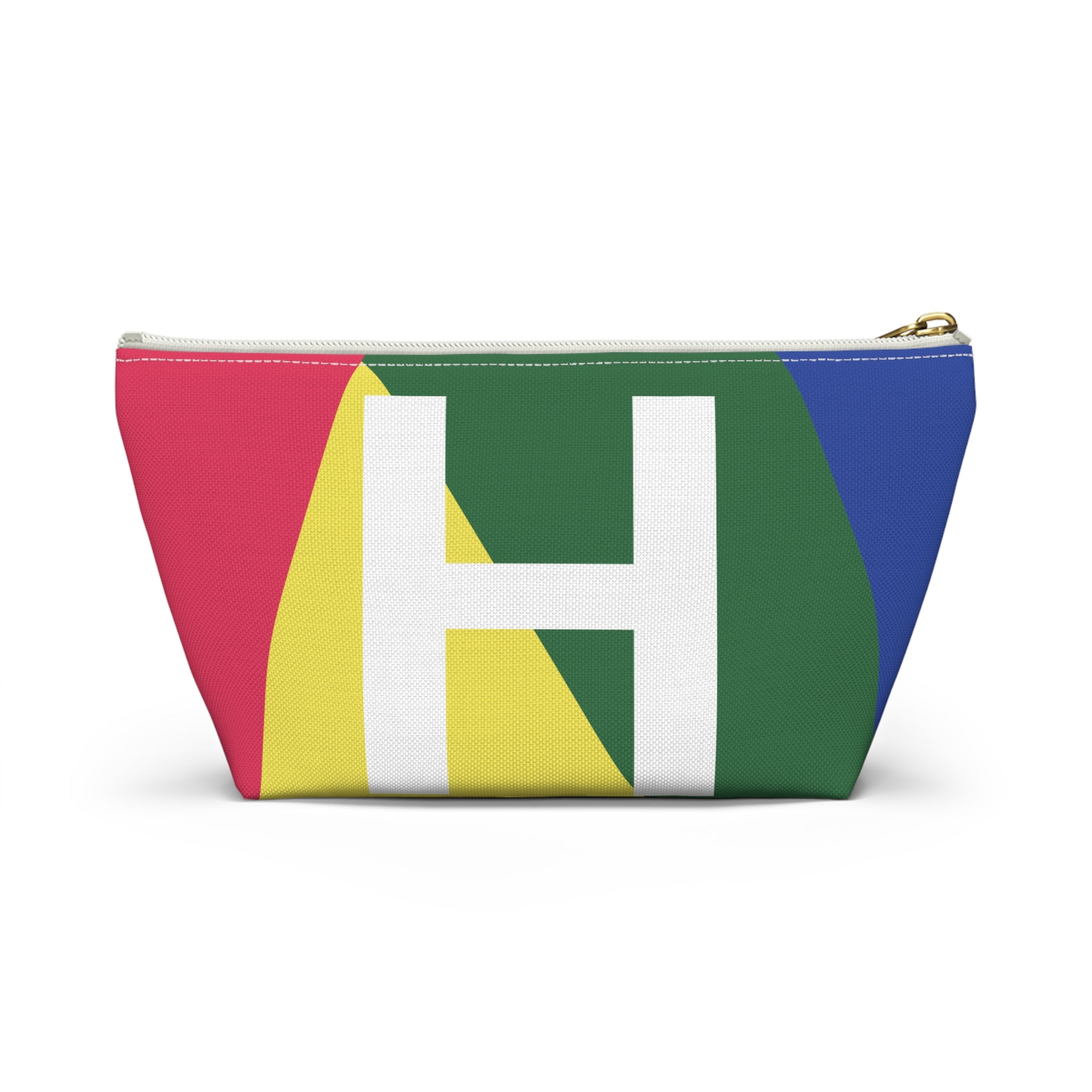 Colorblock Accessory Pouch — Monogram H T-Bottom Cosmetic Bag