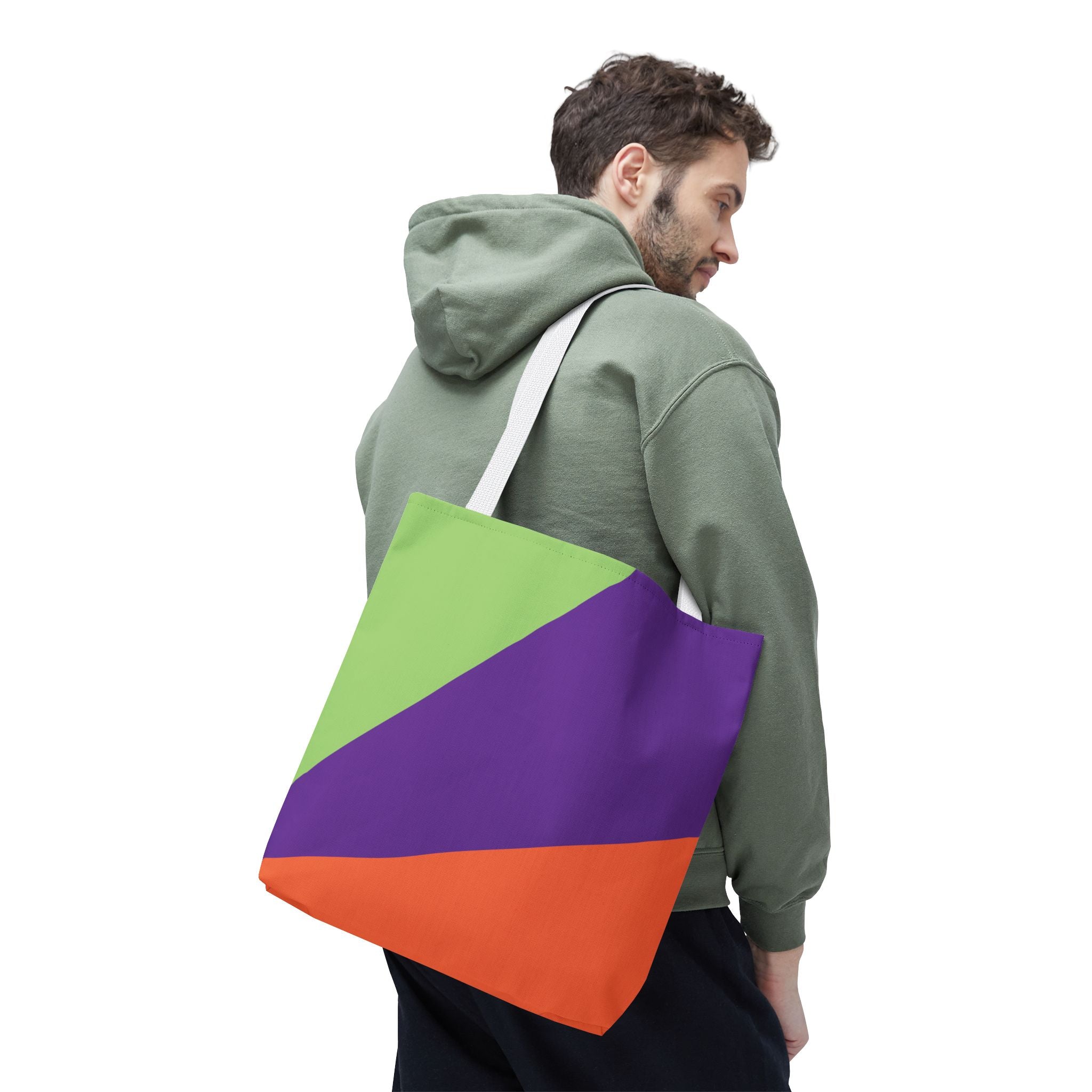 Colorblock Tote Bag