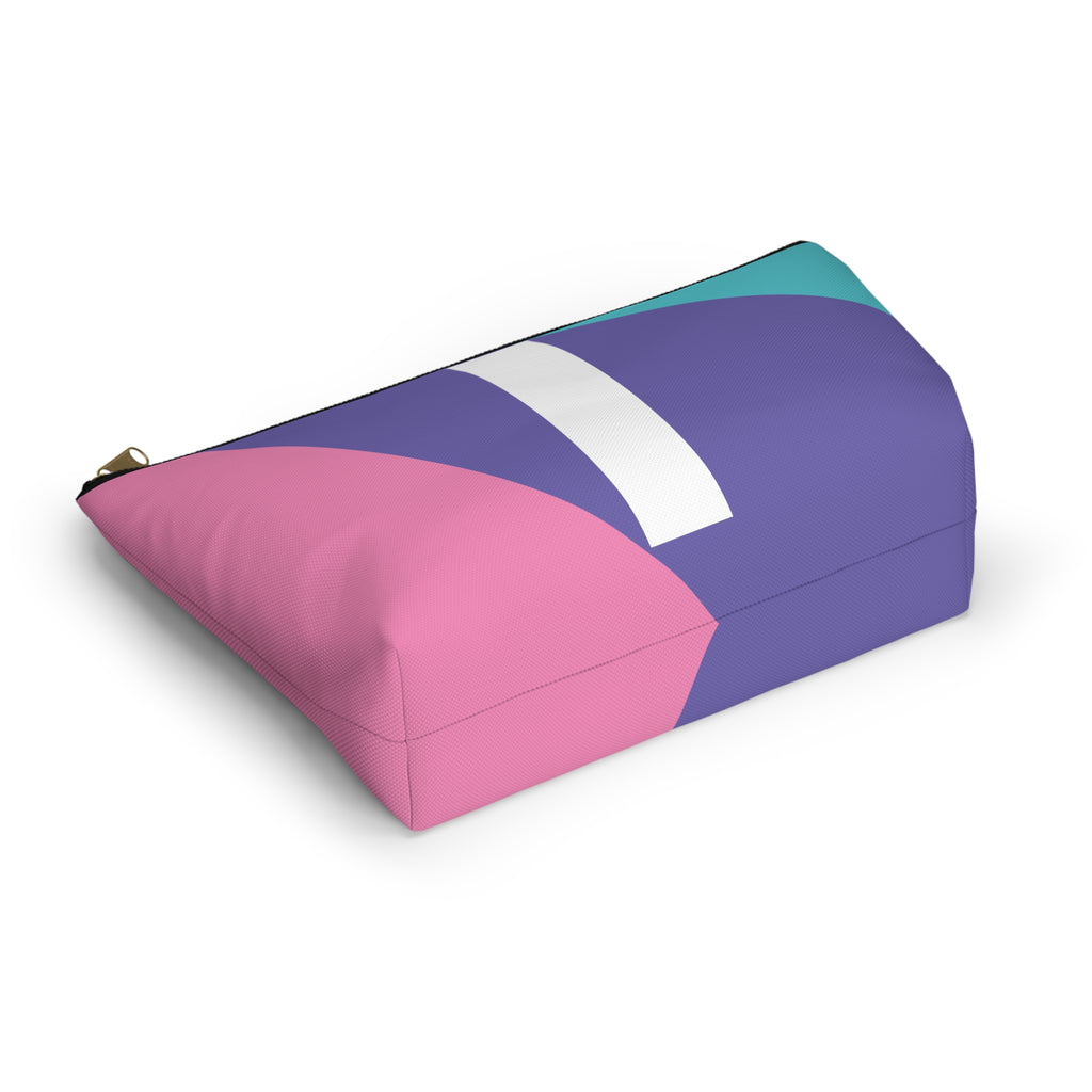 Colorblock Accessory Pouch — Monogram I T-Bottom Cosmetic Bag