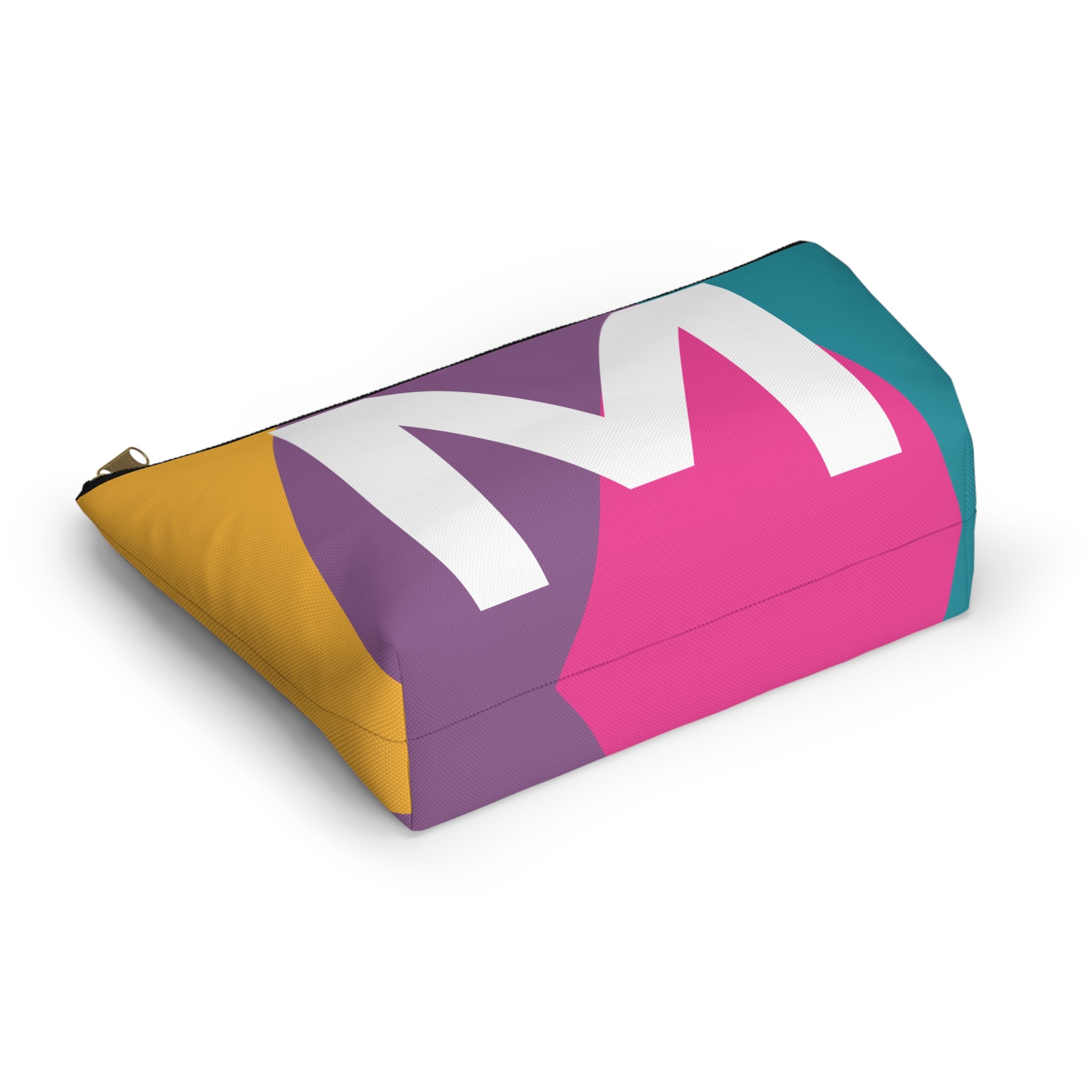 Colorblock Accessory Pouch — Monogram M T-Bottom Cosmetic Bag