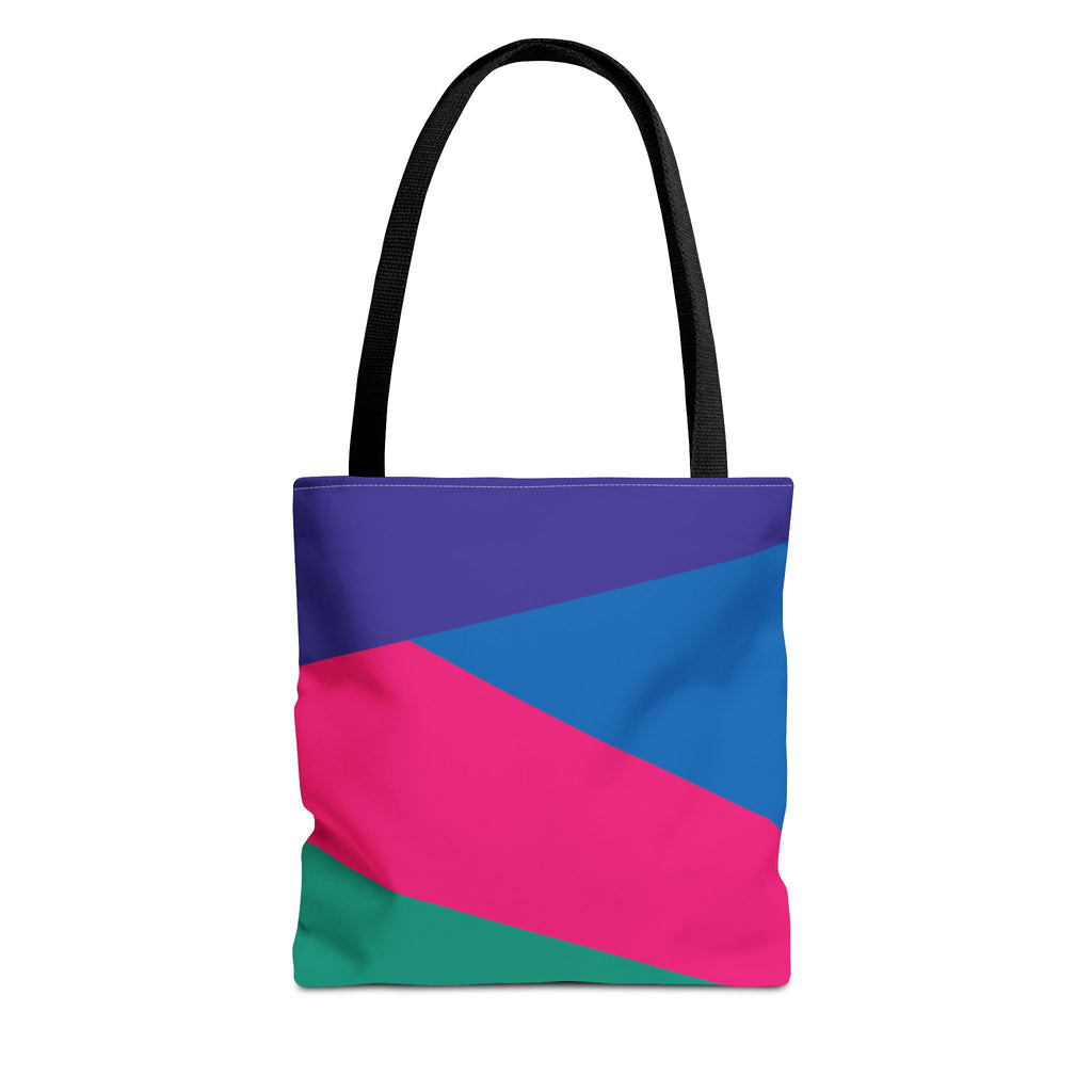 Colorblock Tote Bag