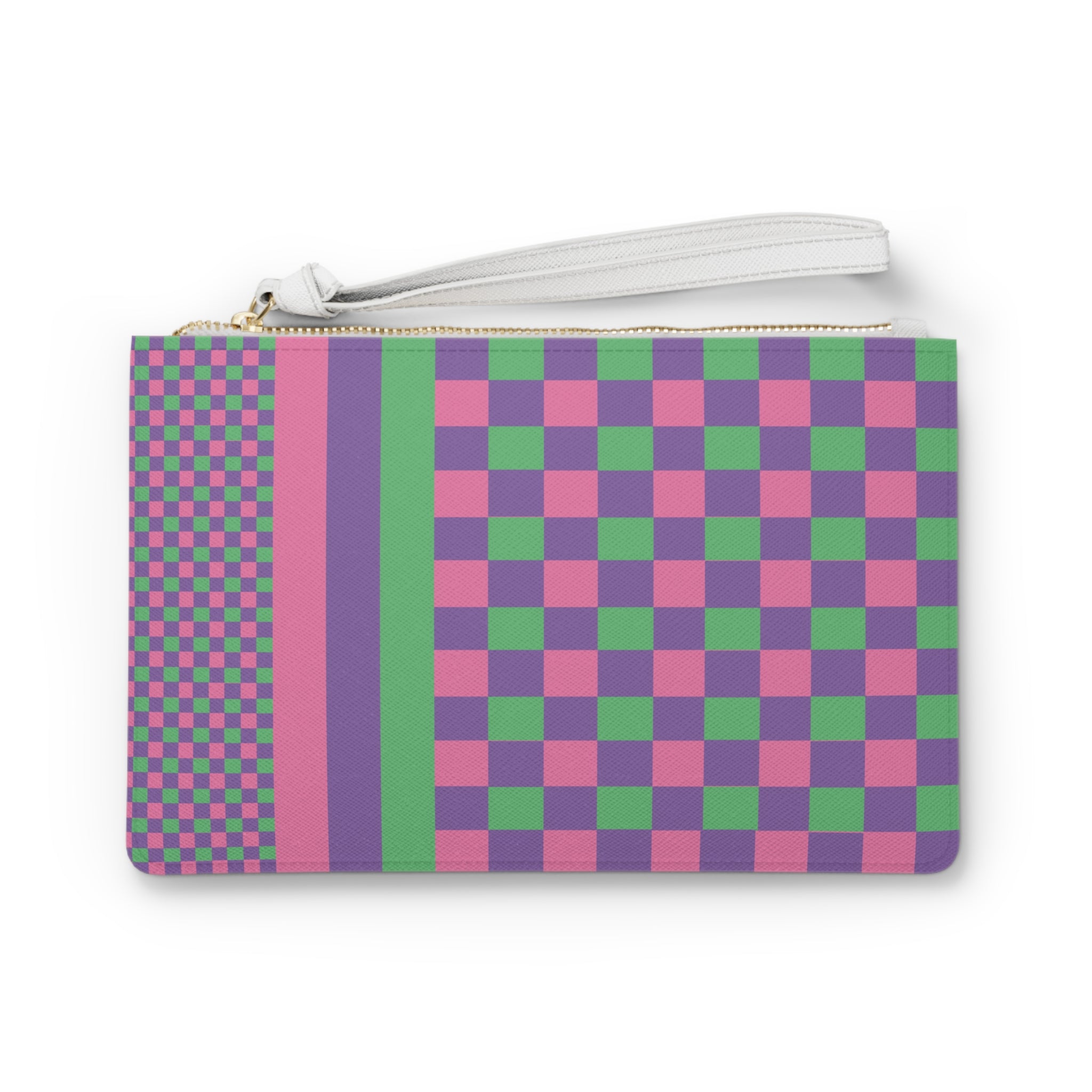 Colorblock Clutch Bag