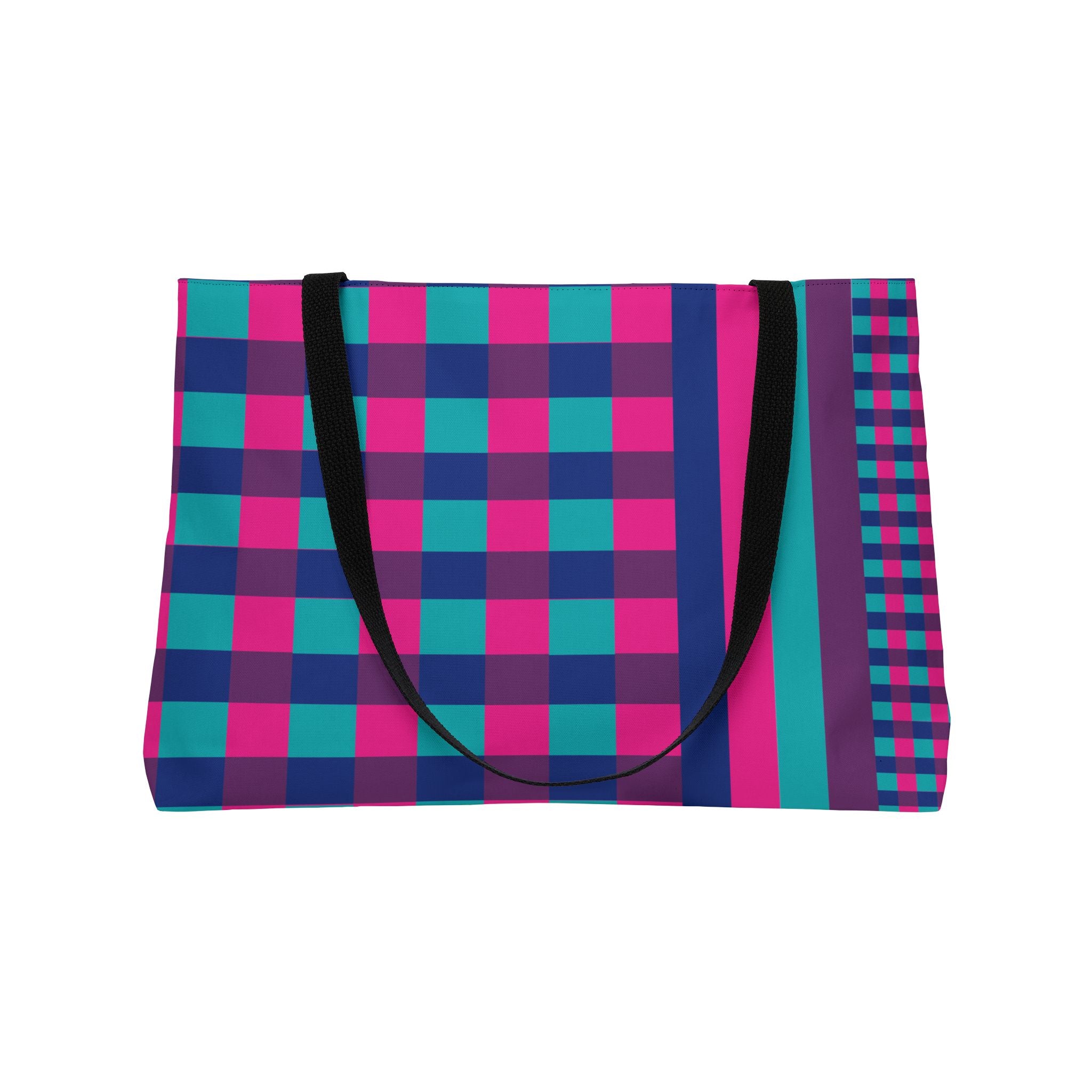 Colorblock Tote Bag