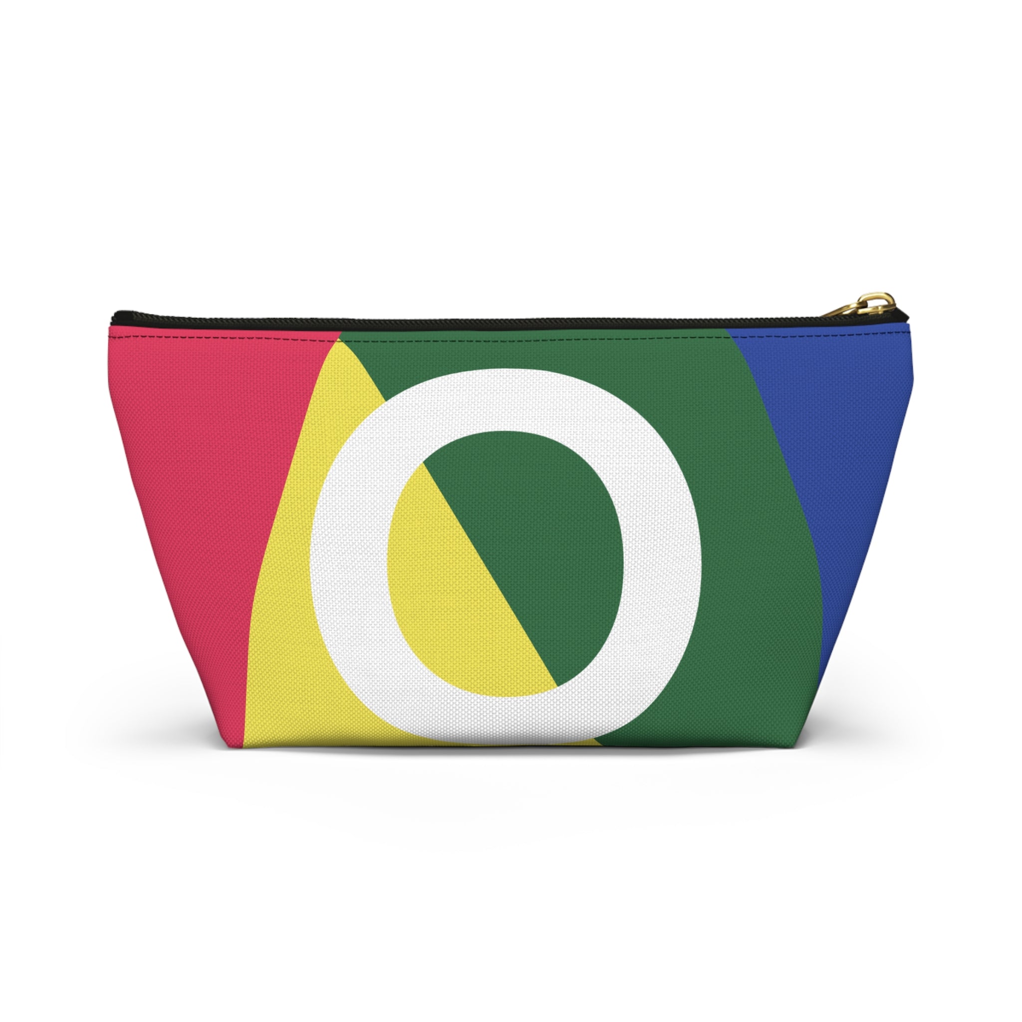 Colorblock Accessory Pouch — Monogram O T-Bottom Cosmetic Bag