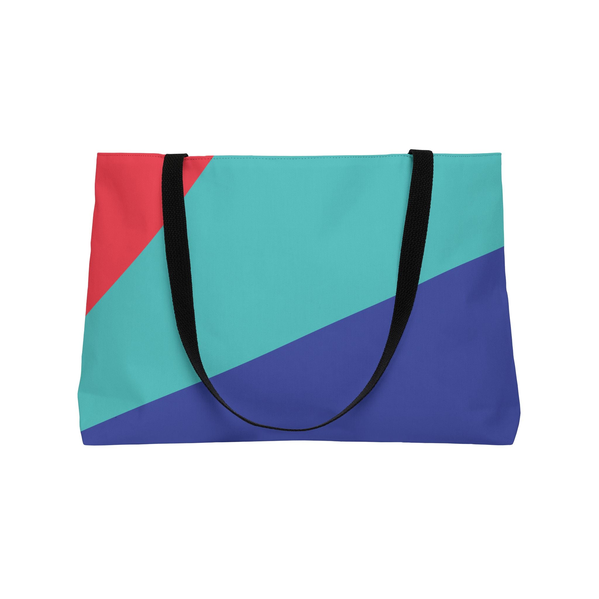 Colorblock Tote Bag
