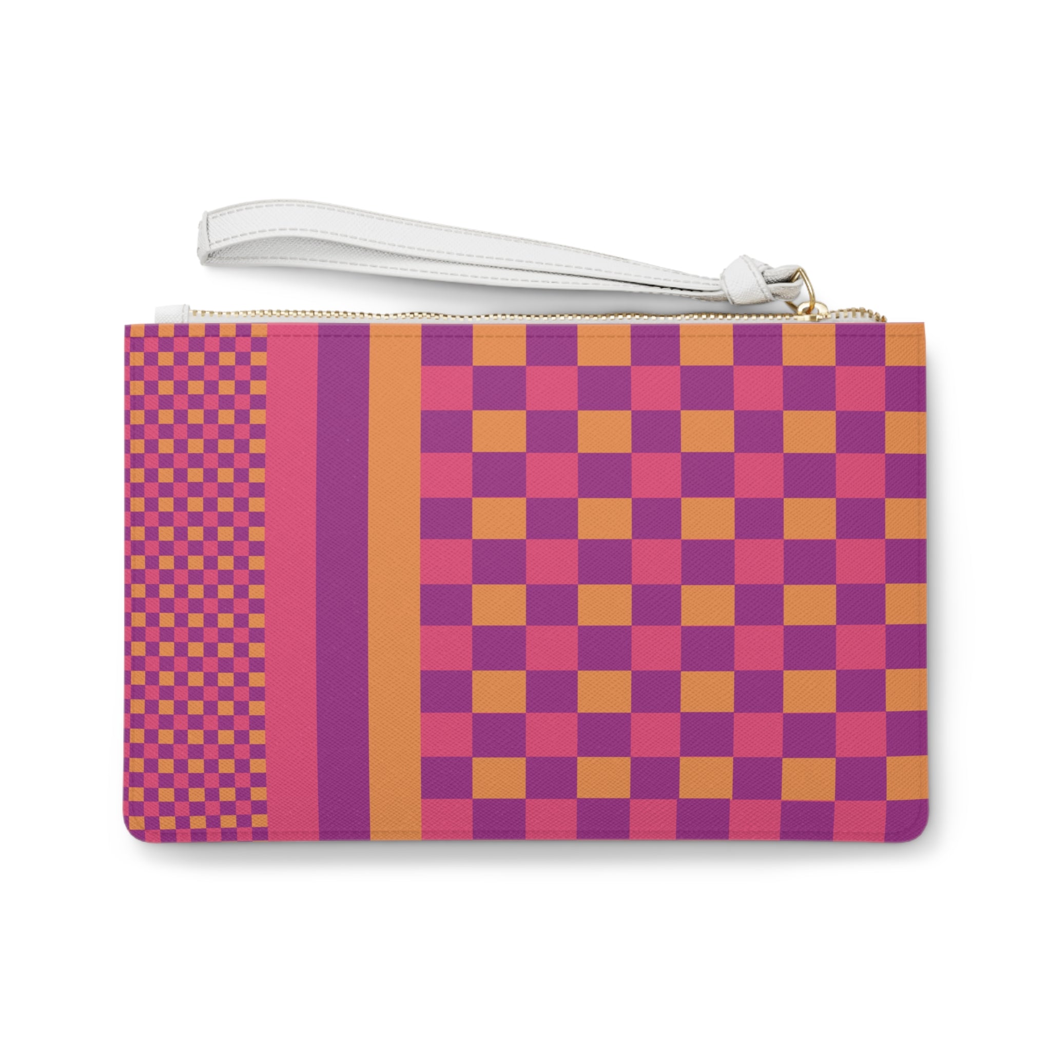 Colorblock Clutch Bag