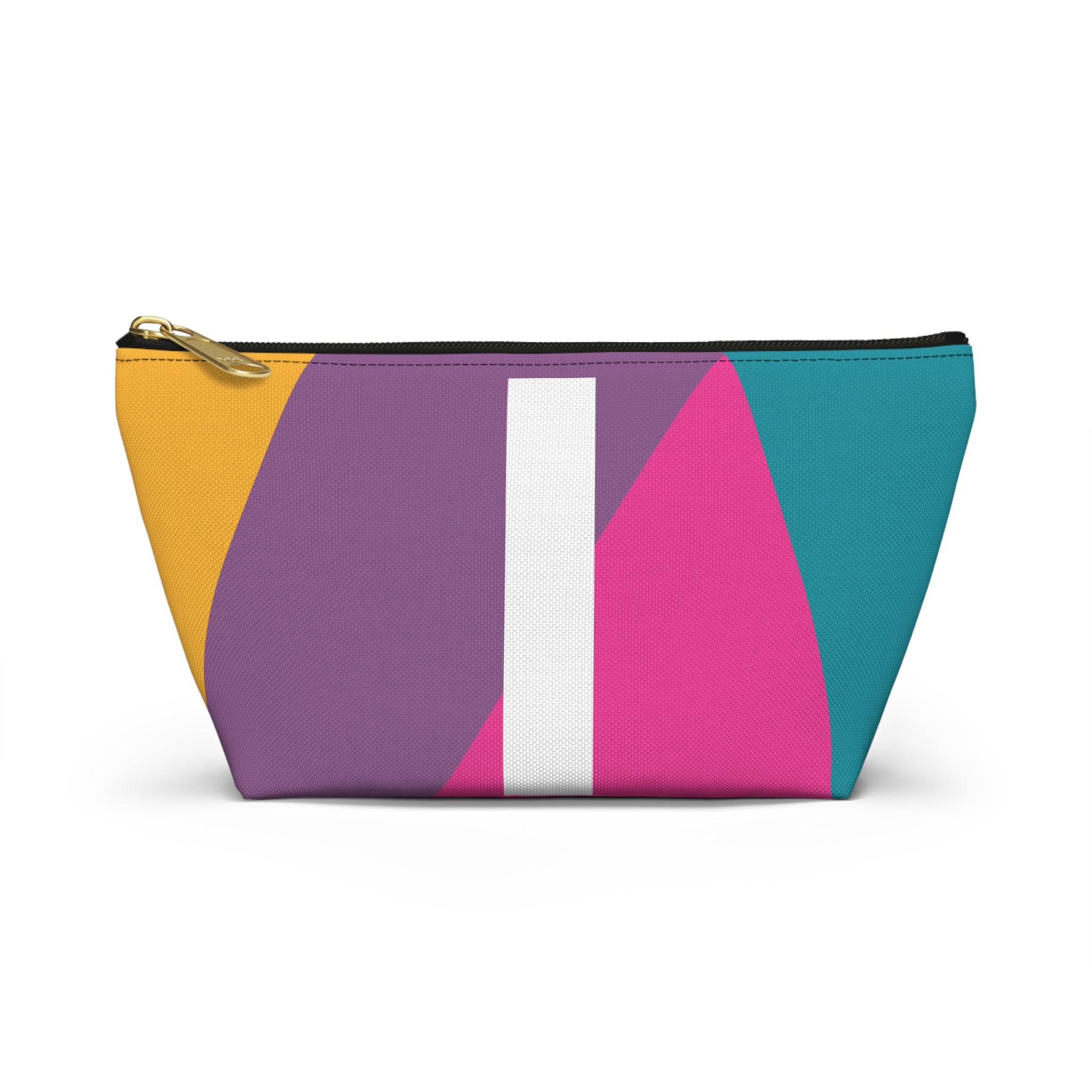 Colorblock Accessory Pouch — Monogram I T-Bottom Cosmetic Bag