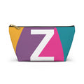 Colorblock Accessory Pouch — Monogram Z T-Bottom Cosmetic Bag