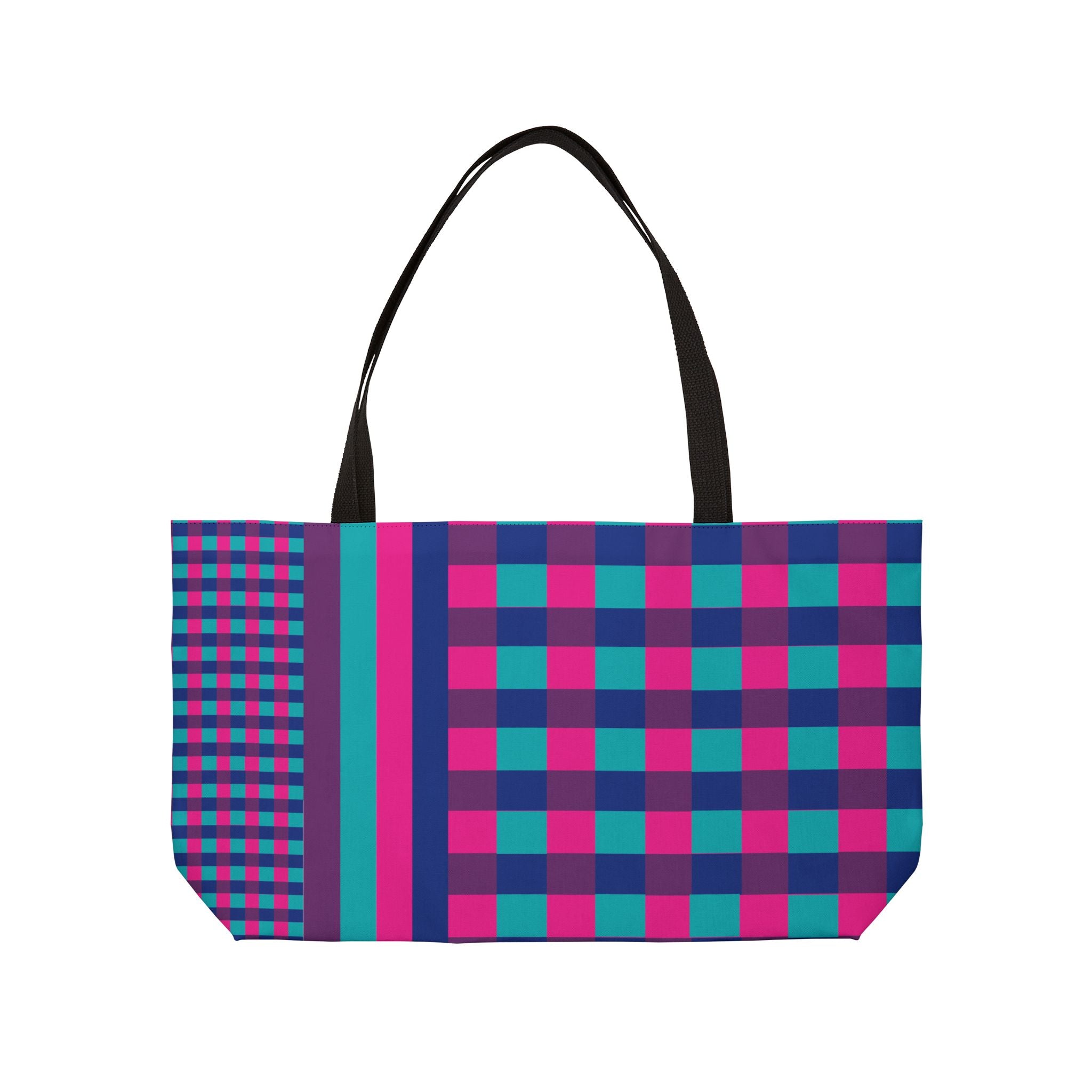Colorblock Tote Bag