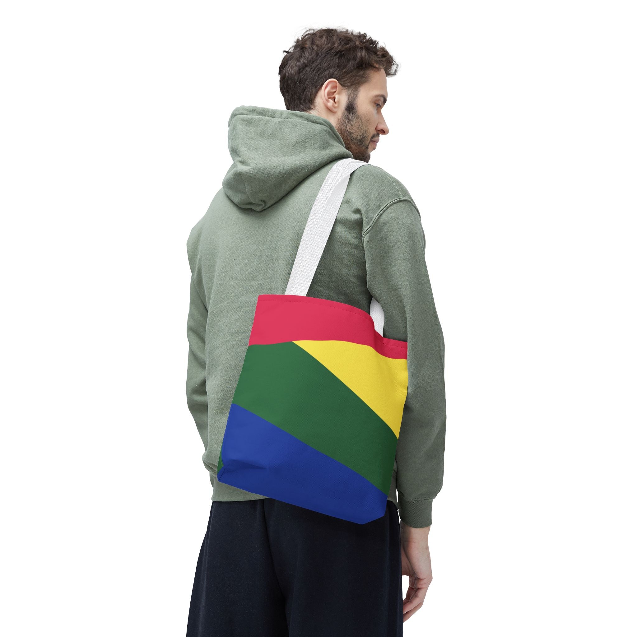 Colorblock Tote Bag