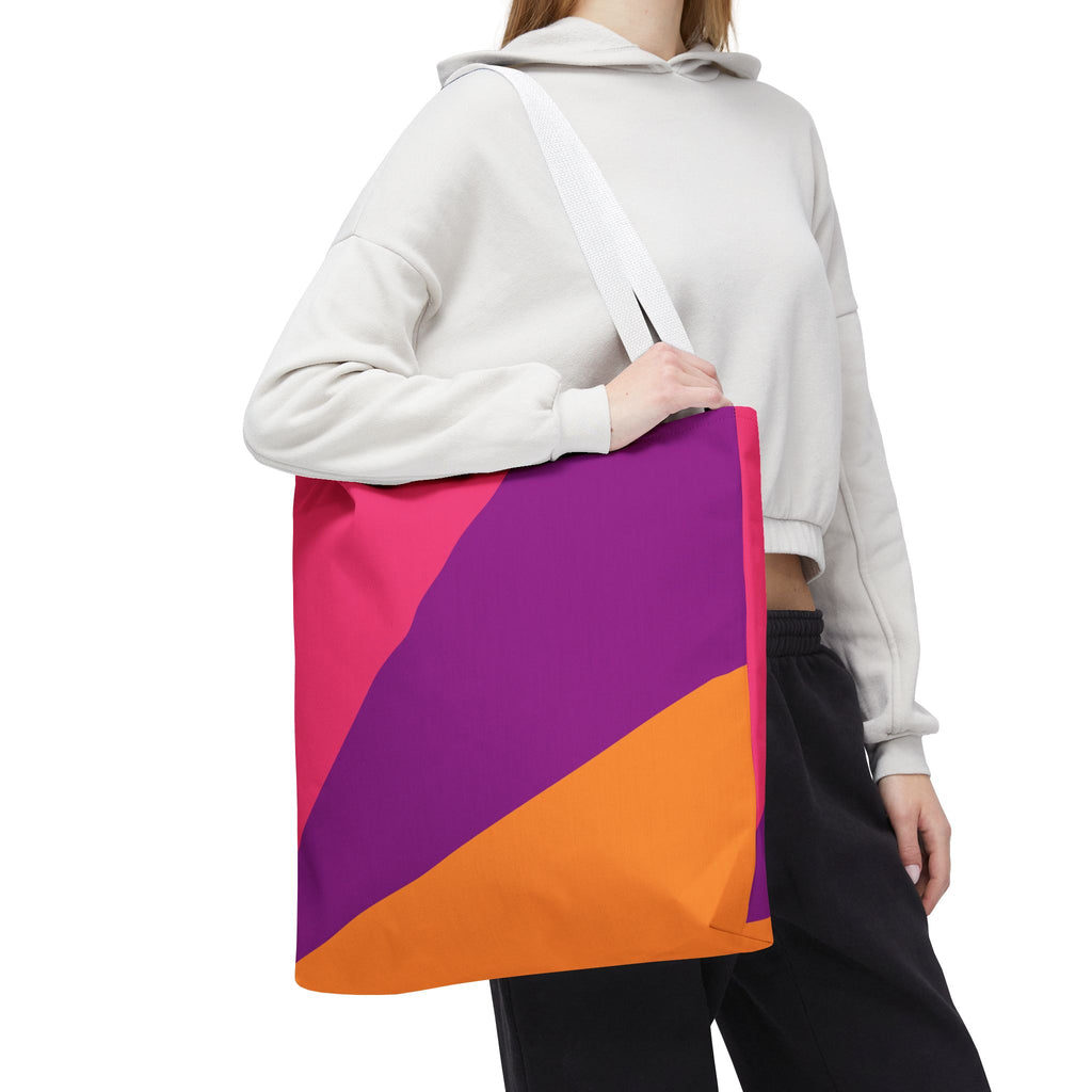 Colorblock Tote Bag