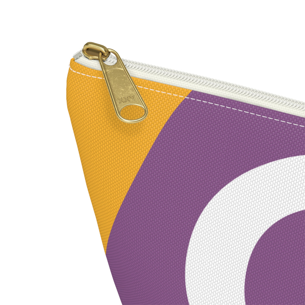 Colorblock Accessory Pouch — Monogram O T-Bottom Cosmetic Bag