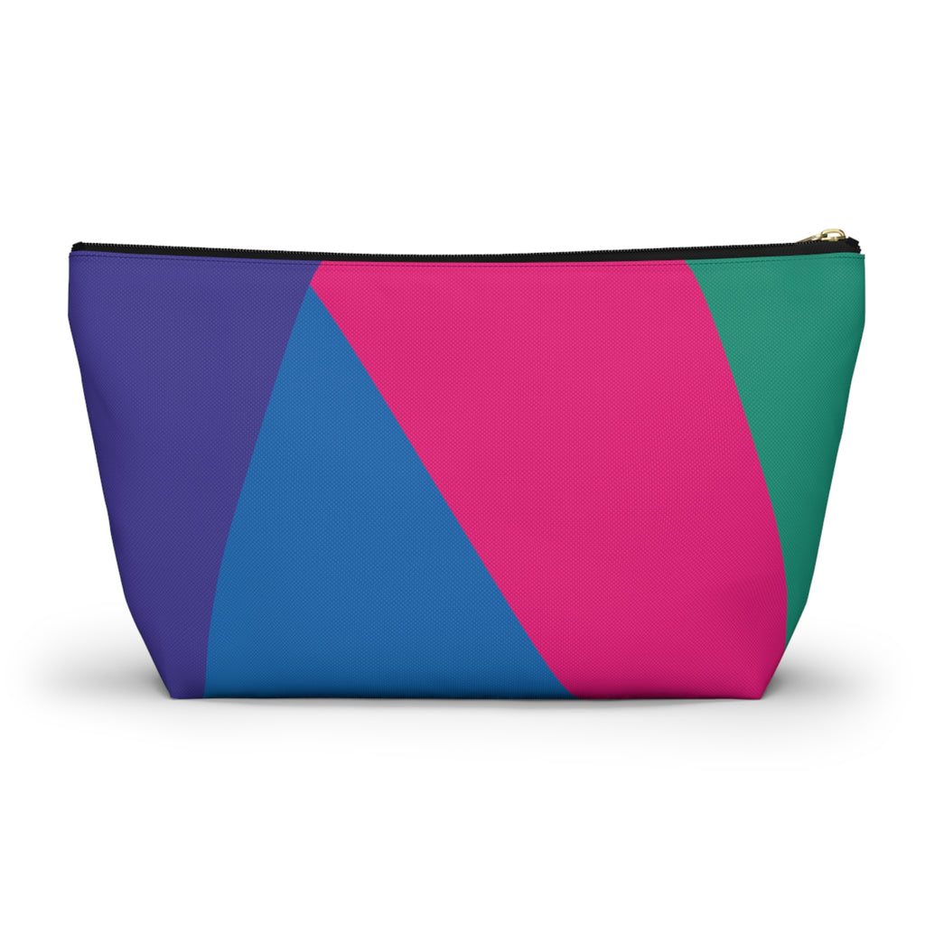Colorblock Accessory Pouch