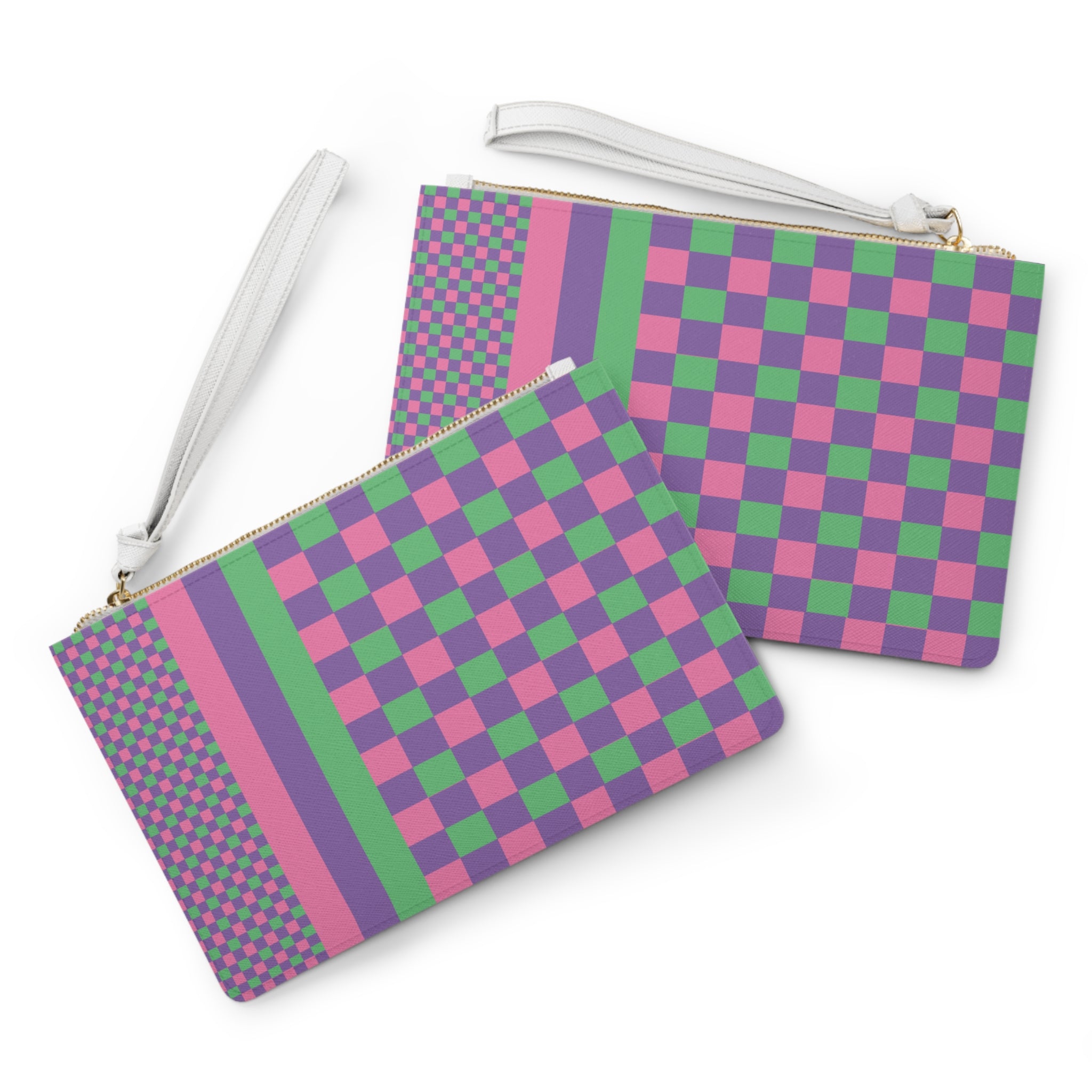 Colorblock Clutch Bag