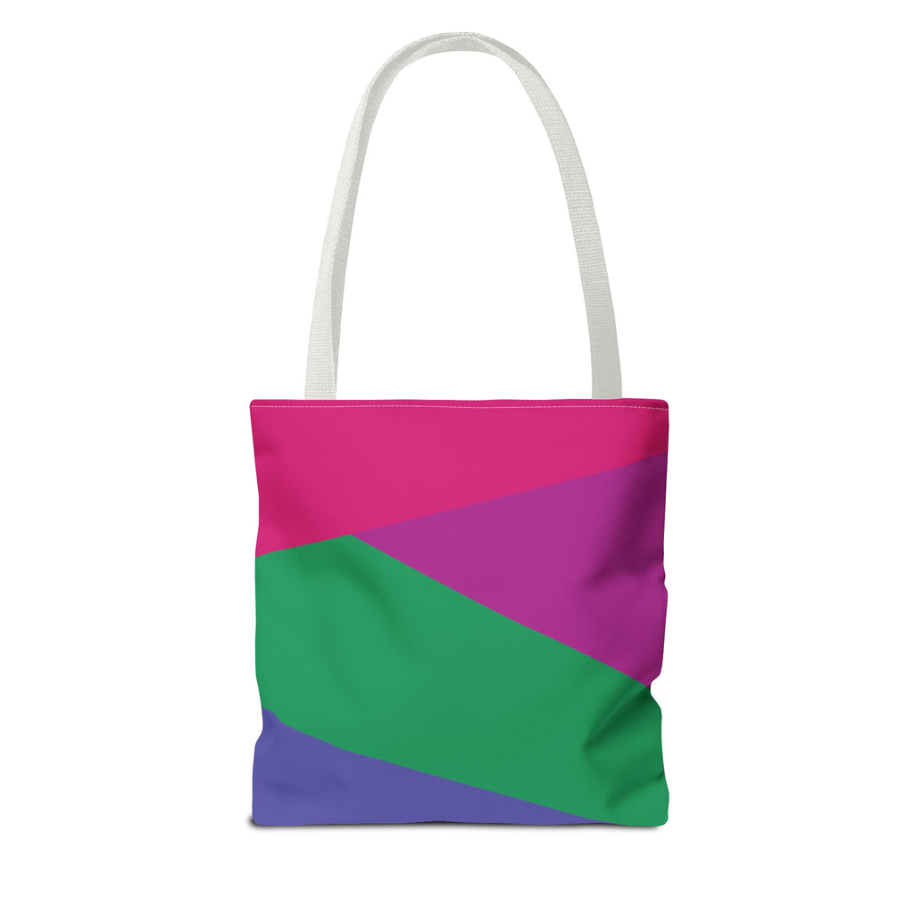 Colorblock Tote Bag